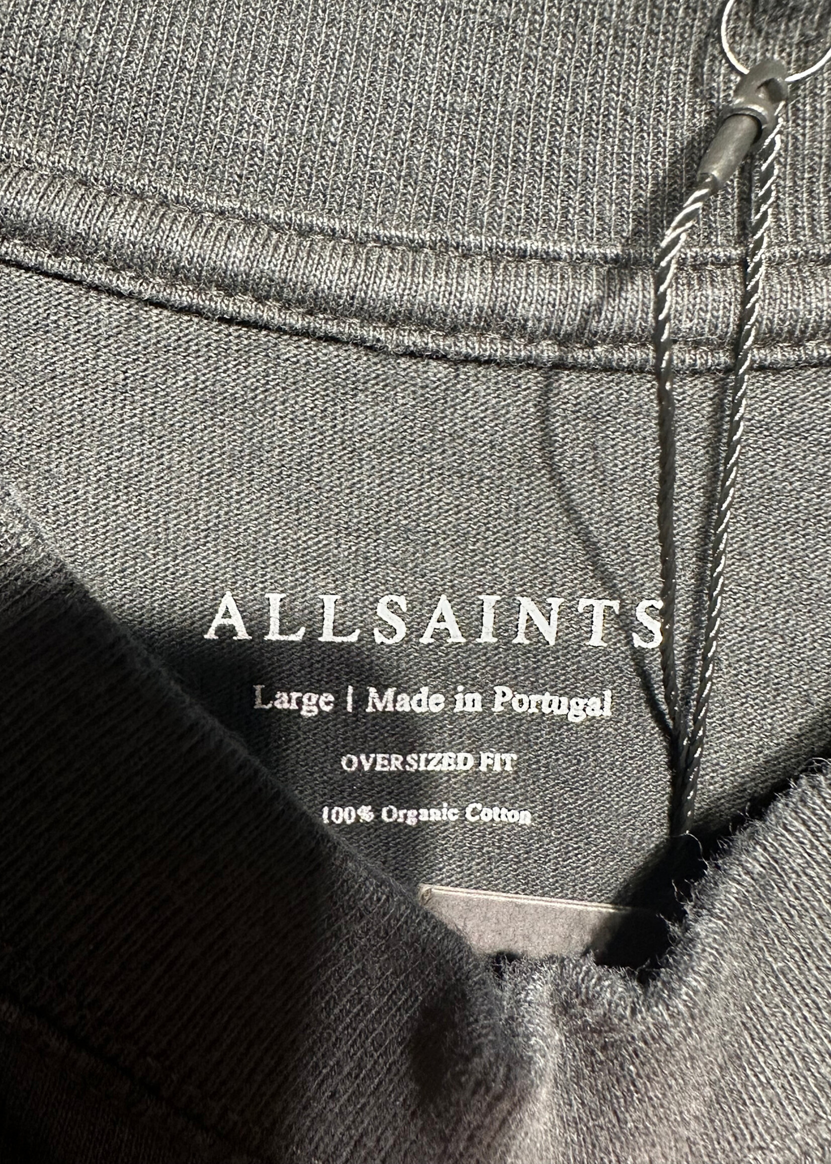 Allsaints Black Cassette Tee L