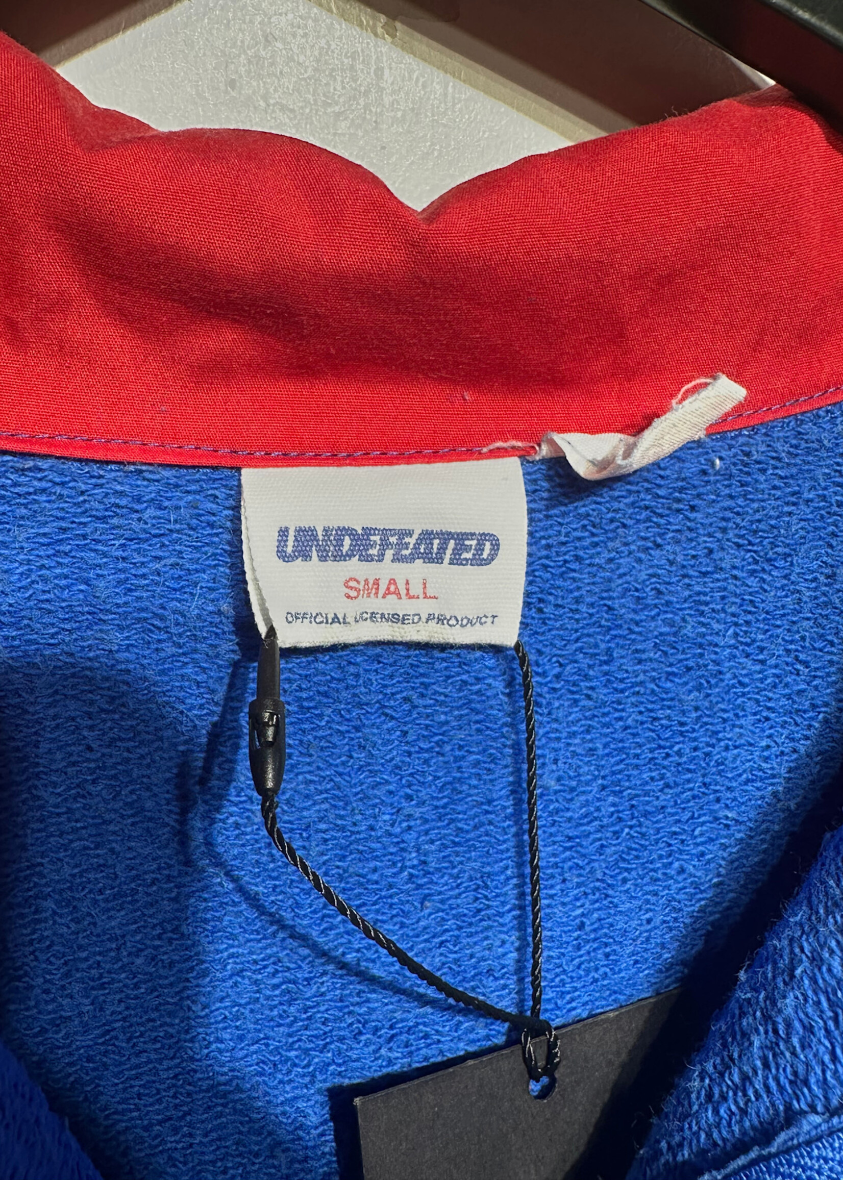 UNDFTD Blue Quarter Zip Sweater S