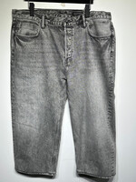 Allsaints Lenny Grey Wash Baggy Jean Masc 38