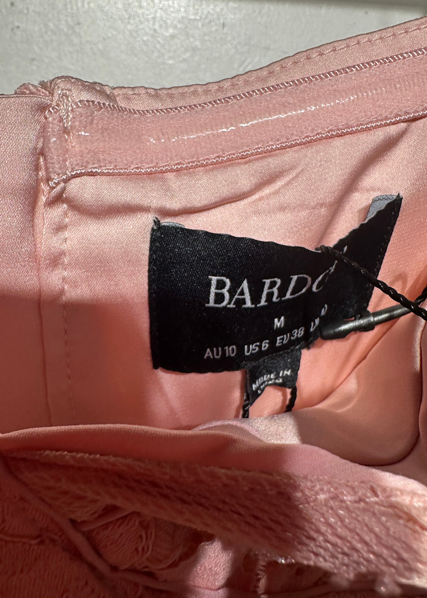 Bardot NWT Pink Strapless Corset M