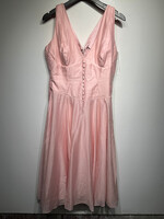 House of CB Pink Corset Maxi Dress L