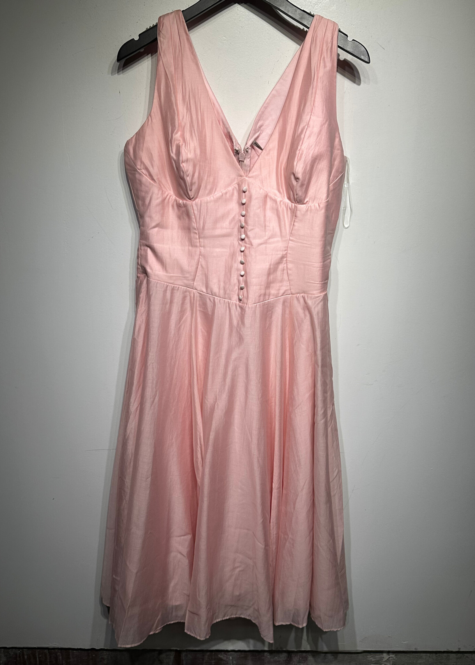 House of CB Pink Corset Maxi Dress L