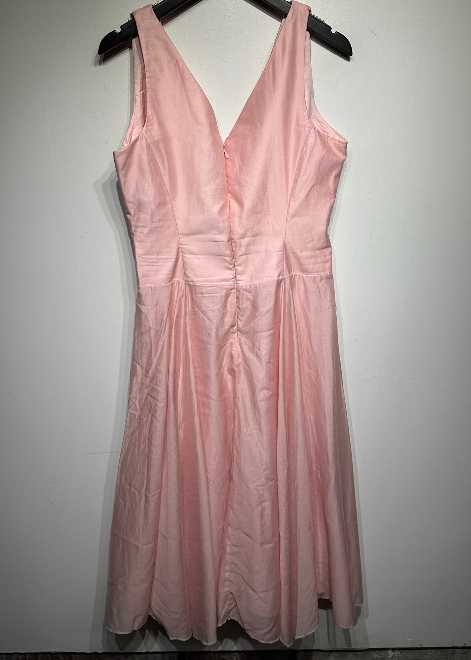 House of CB Pink Corset Maxi Dress L