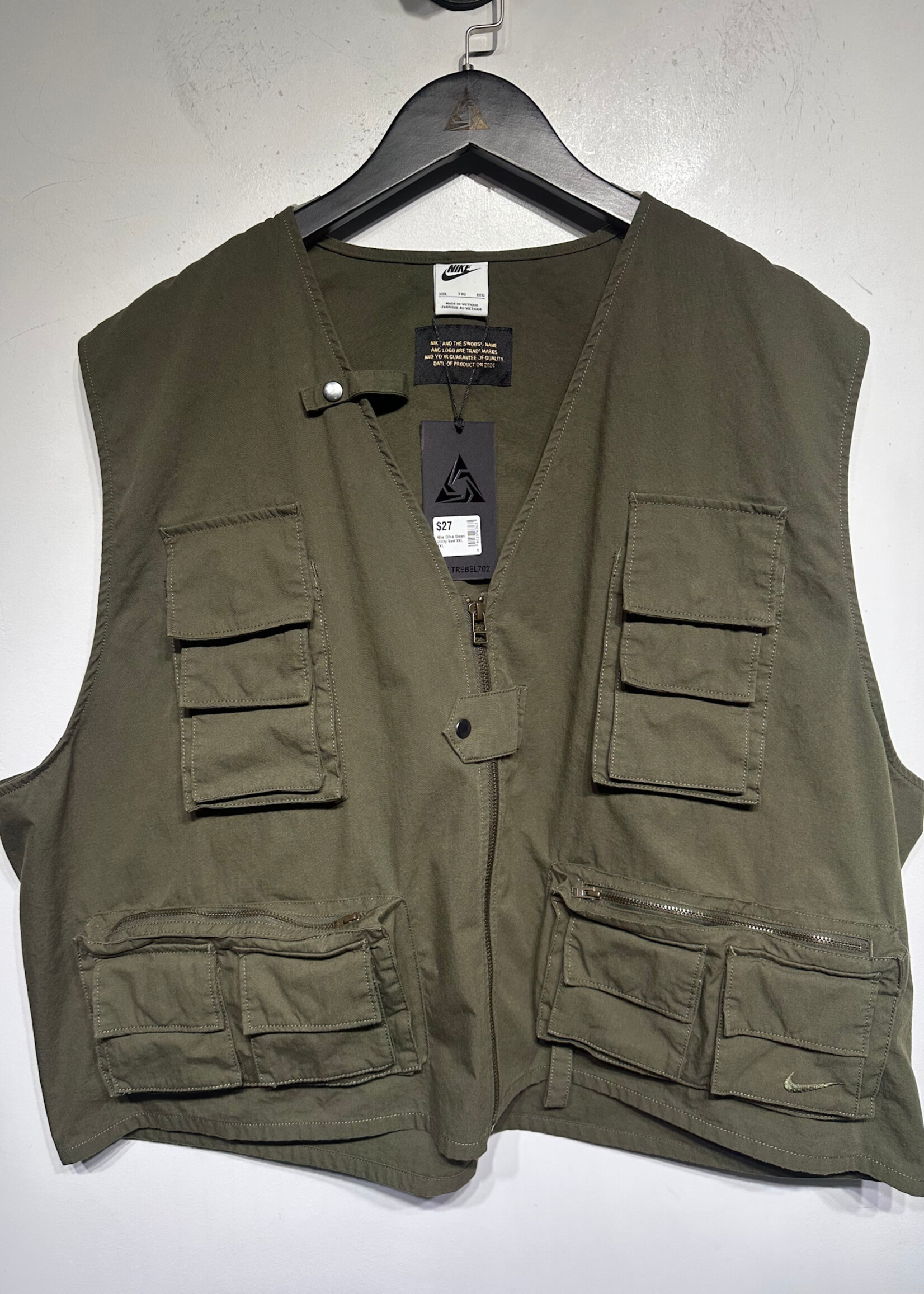 Nike Olive Green Utility Vest XXL