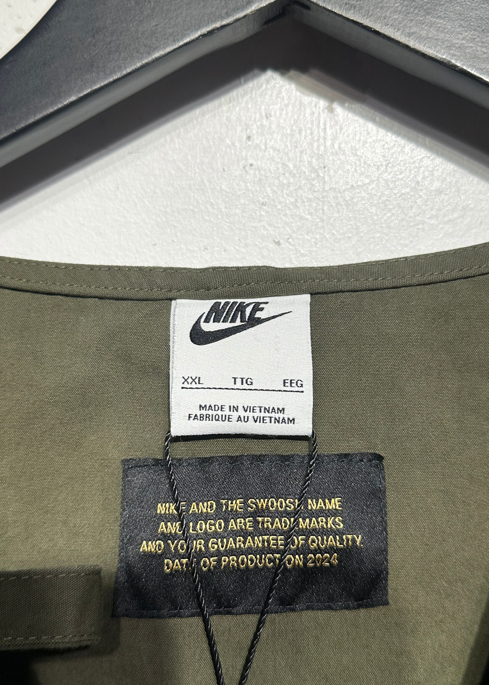 Nike Olive Green Utility Vest XXL