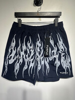 Purple NWT Flame Shorts XL/32"-38"