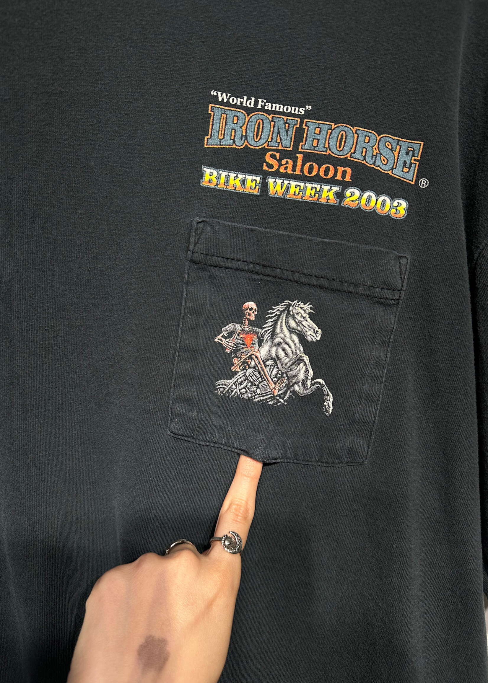 Iron Horse Biker Moto Tee XL