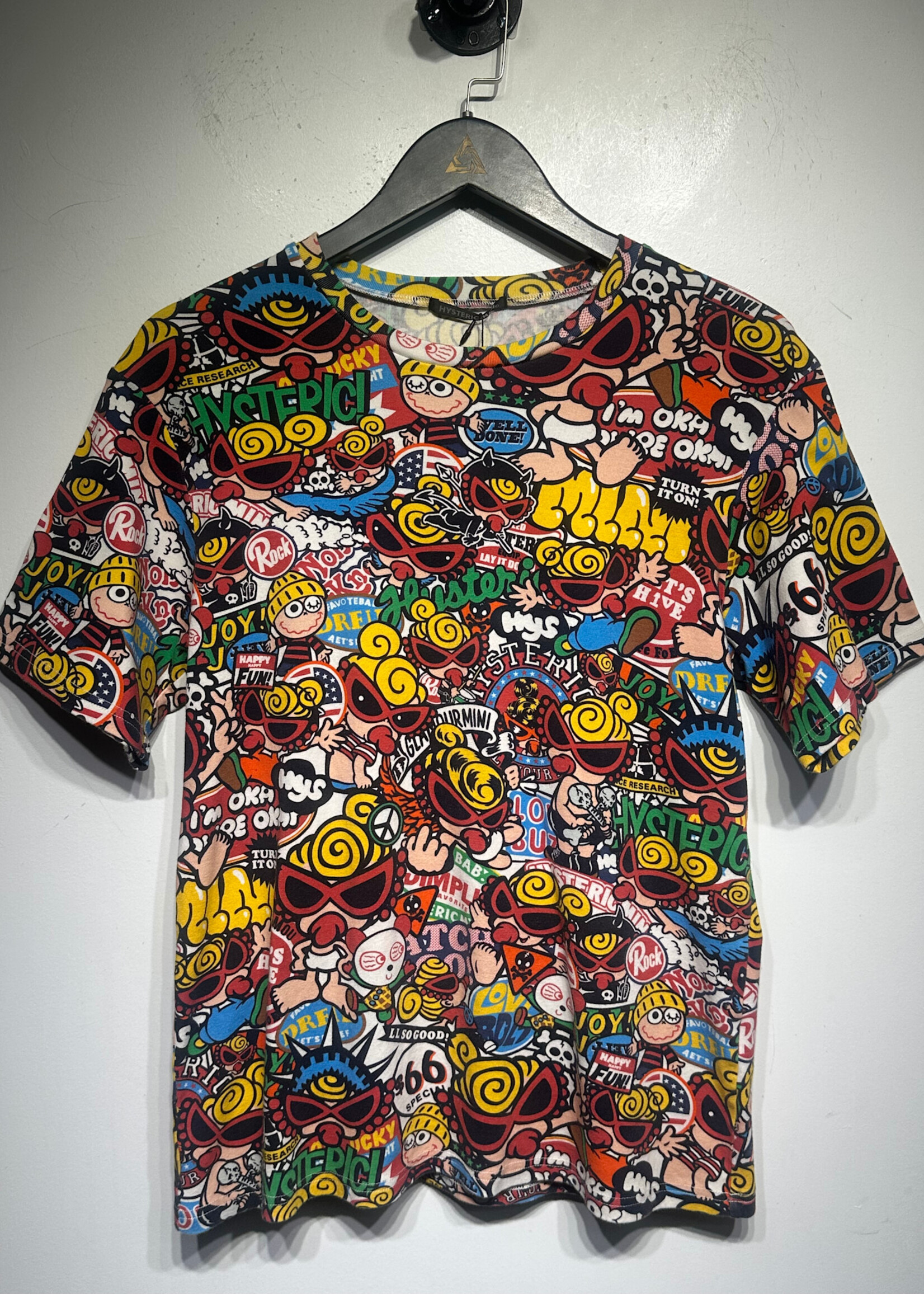 Hysteric Mini AOP Multicolor Character Tee L
