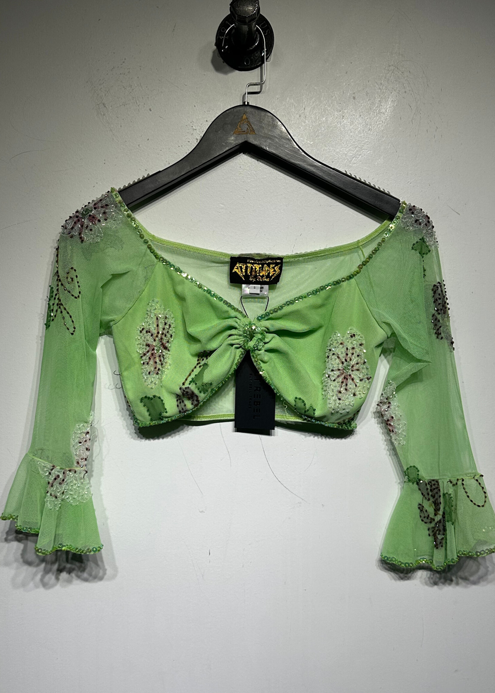 Attitudes Green Floral Set Fem S