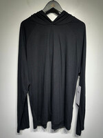 NWT Alo Black Lightweight Hooded LS XXL