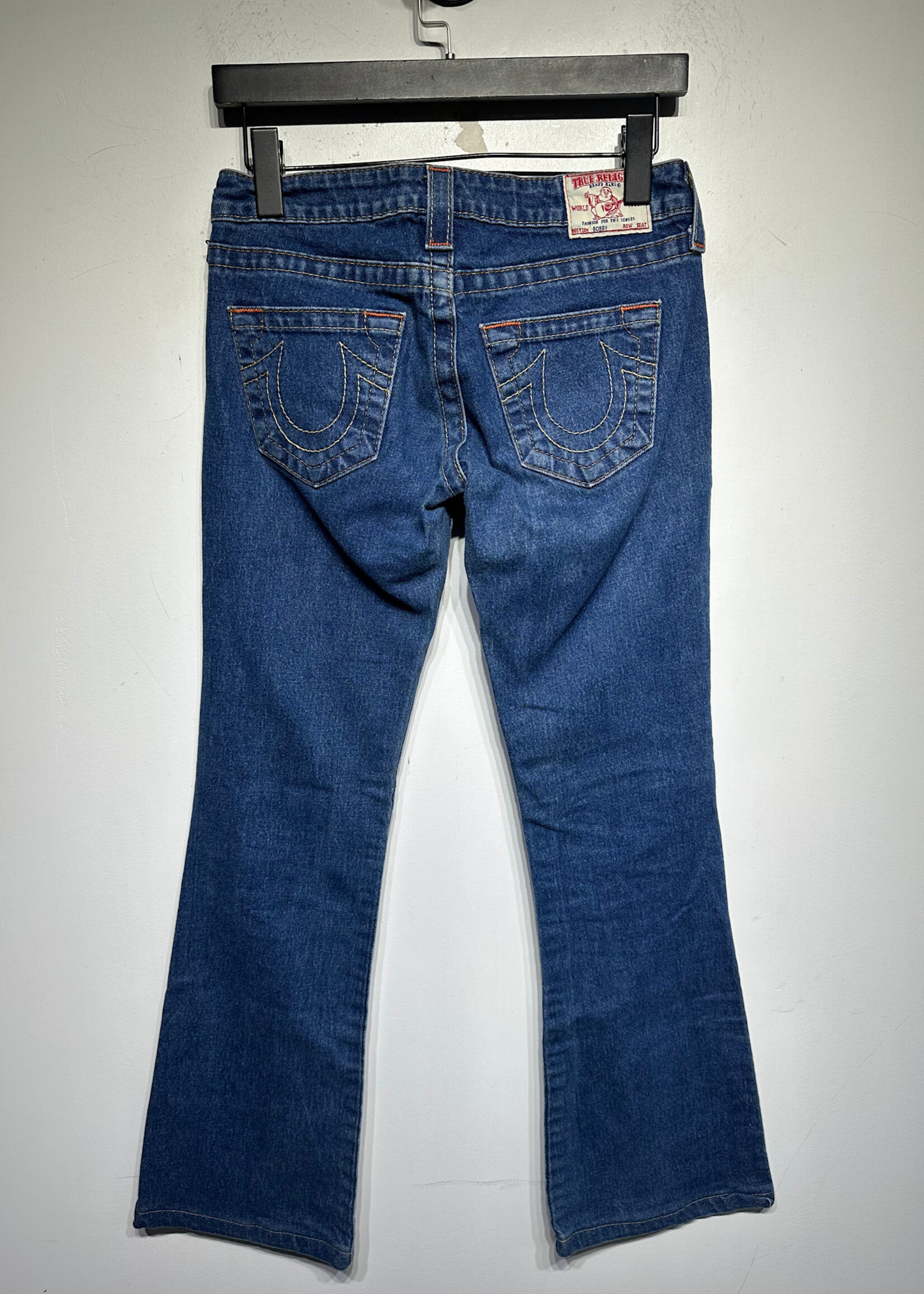 True Religion 2000s Blue Wash Flares 26