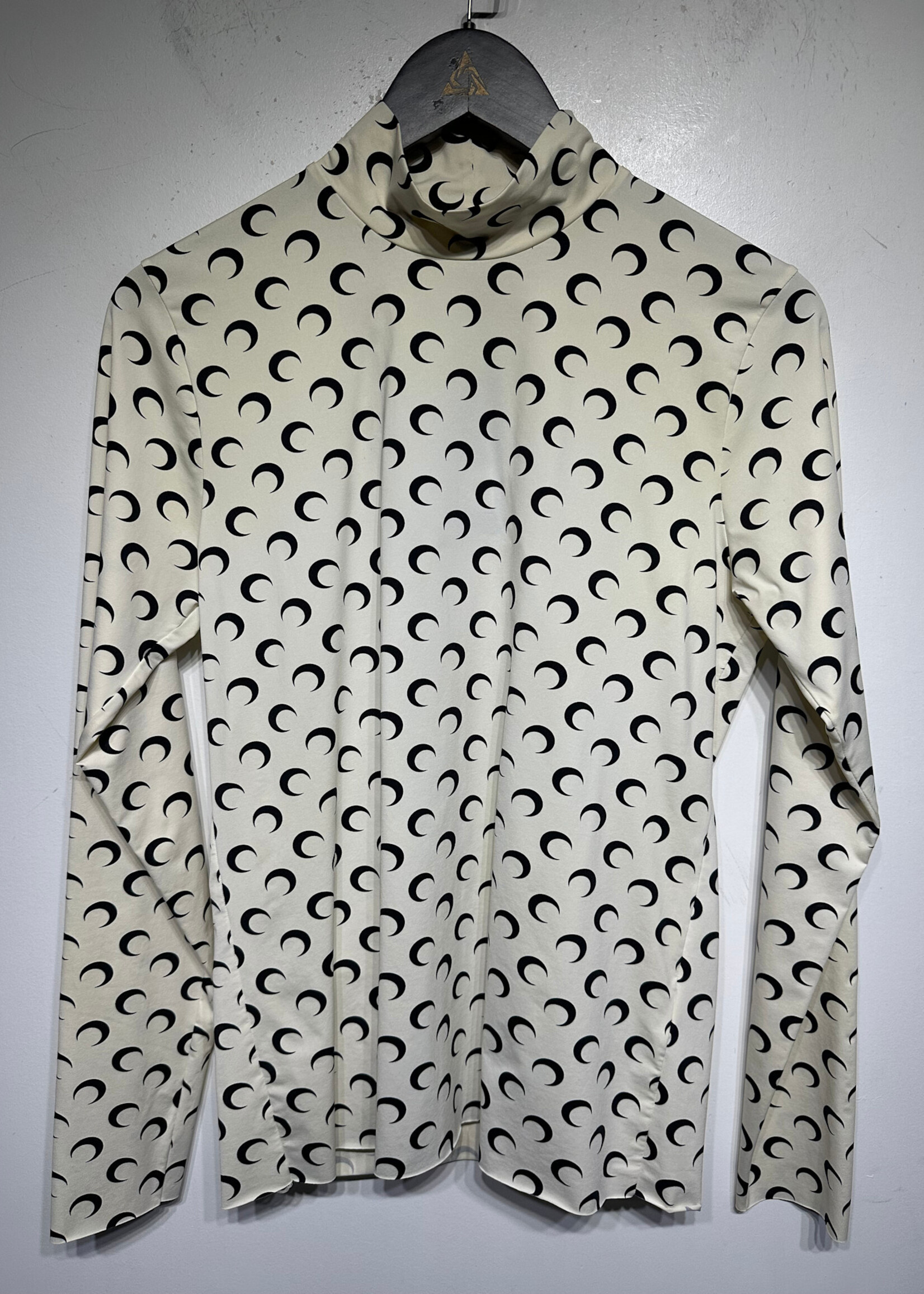 Marine Serre Moon Print Cream LS L