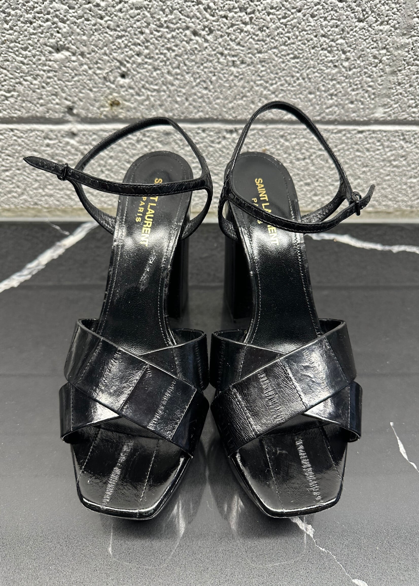 Saint Laurent Farrah Platform Heels 39.5/8.5
