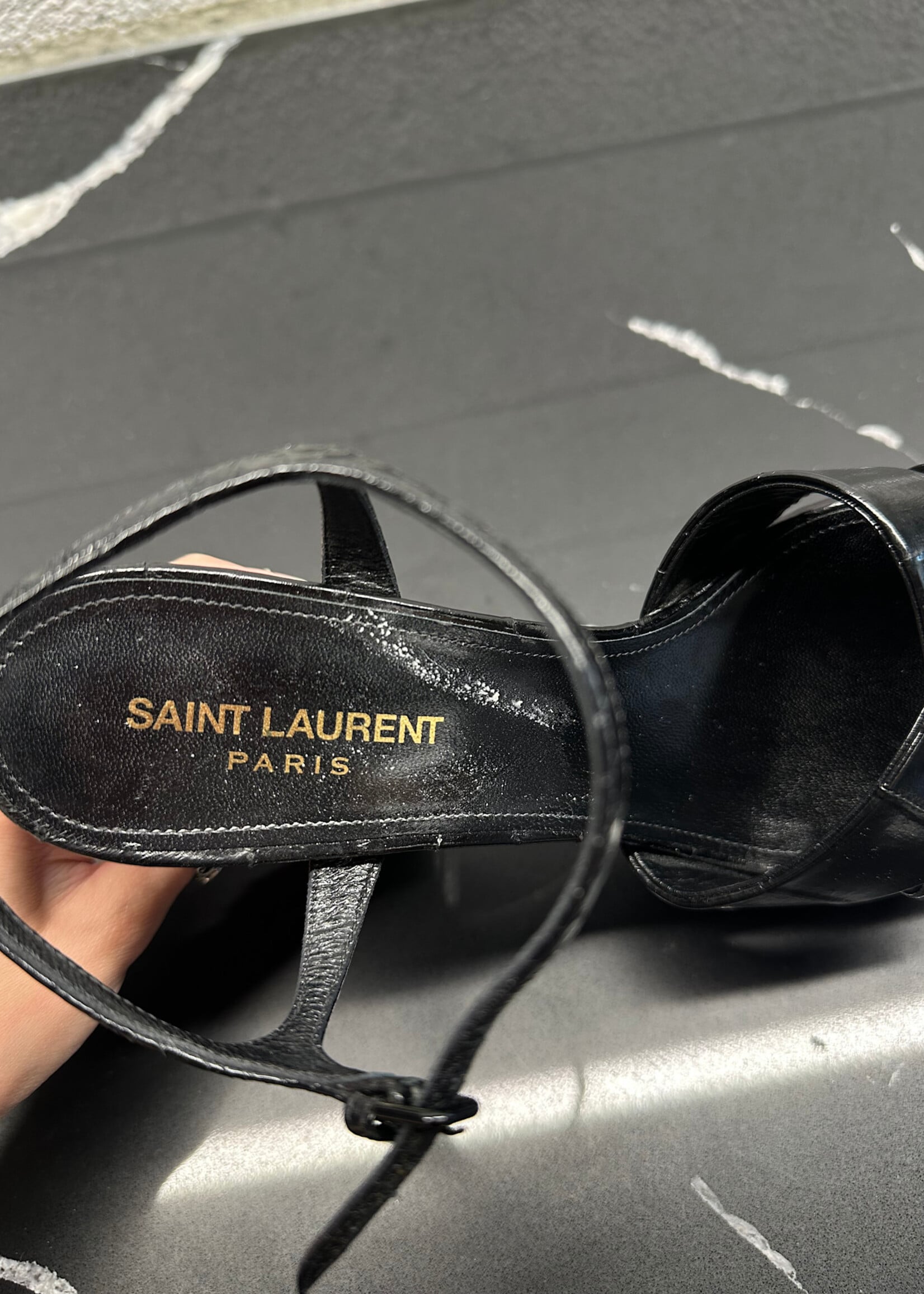 Saint Laurent Farrah Platform Heels 39.5/8.5