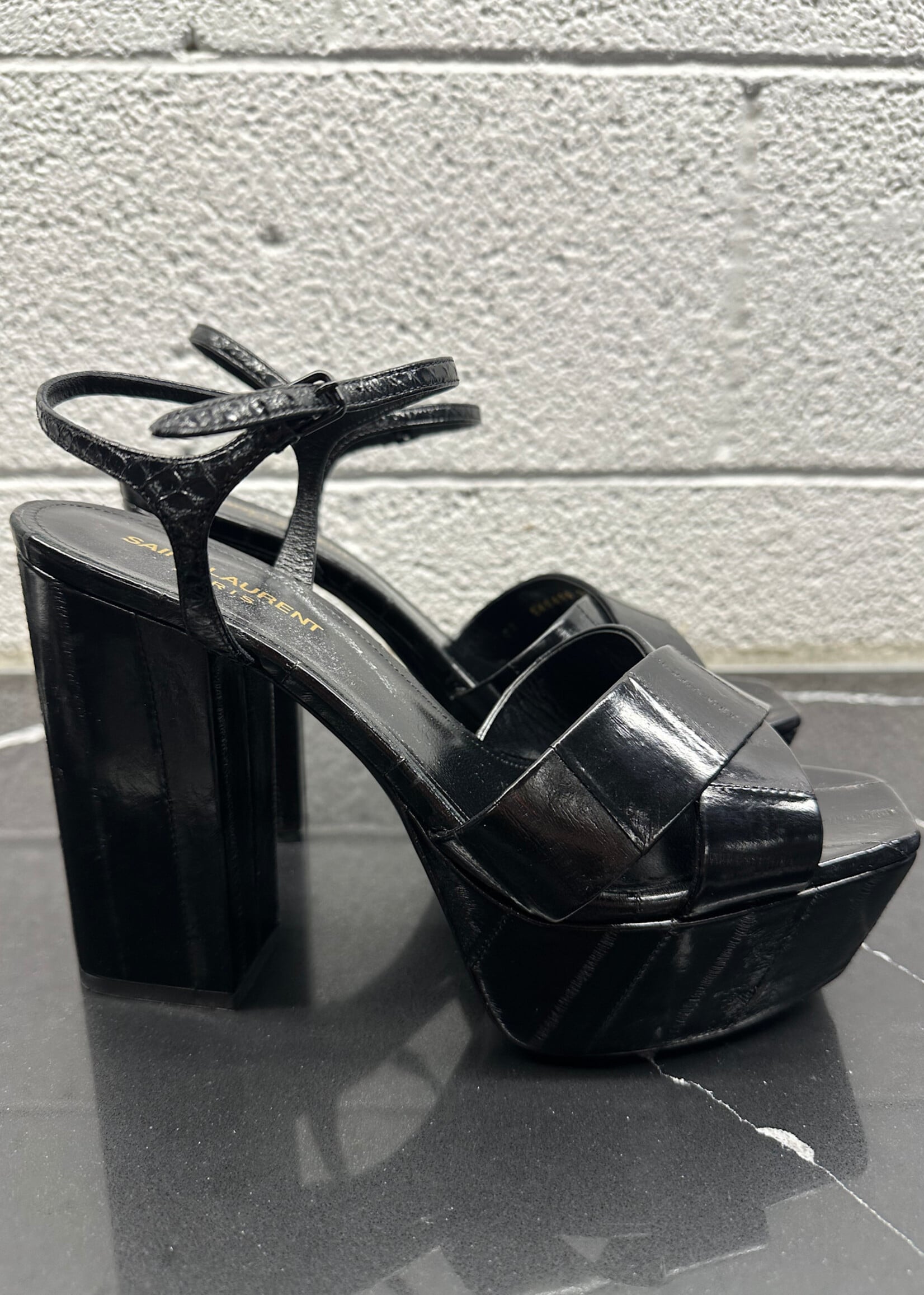 Saint Laurent Farrah Platform Heels 39.5/8.5