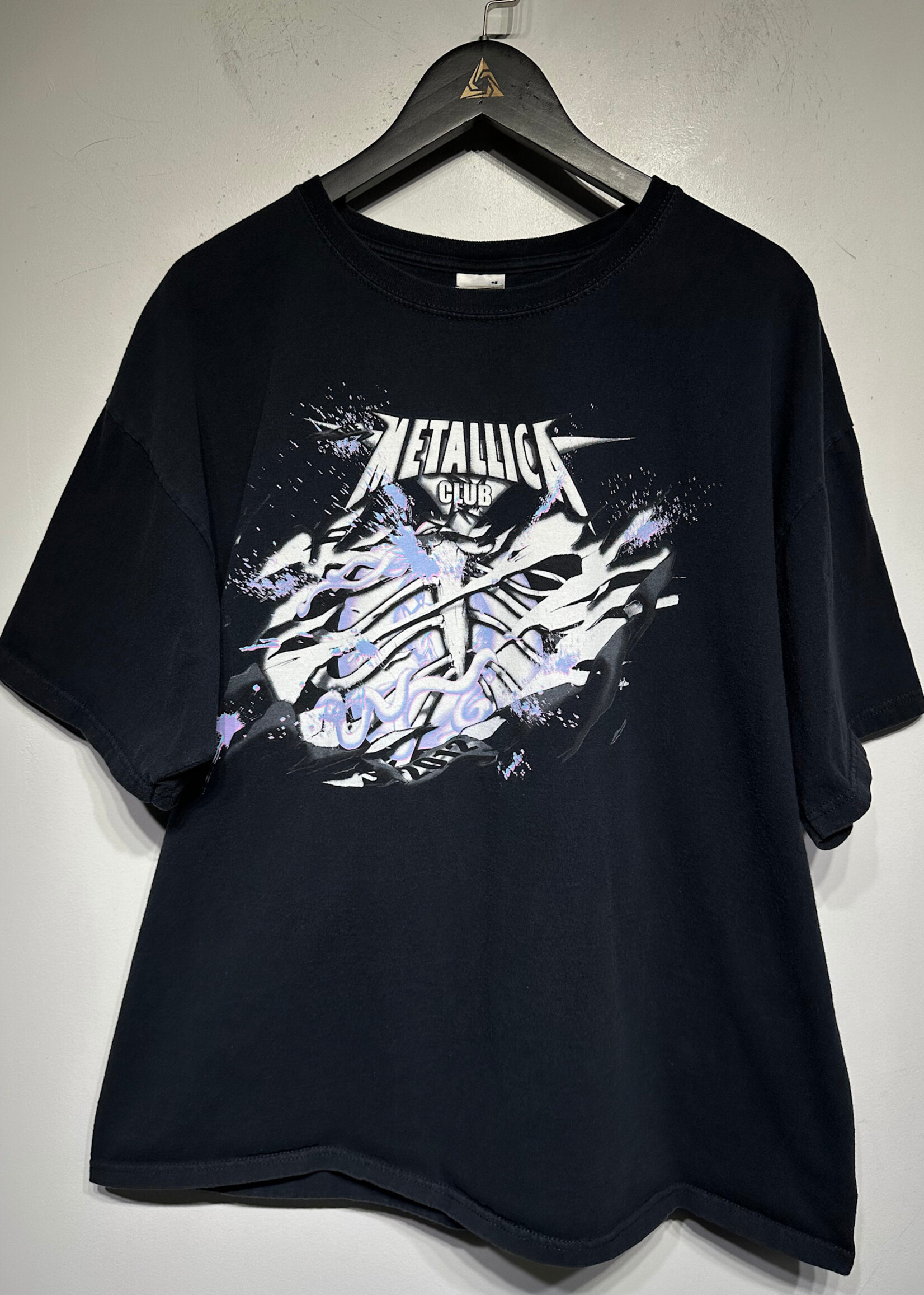 Metallica Club 2012 Black Graphic Tee Masc 2XL