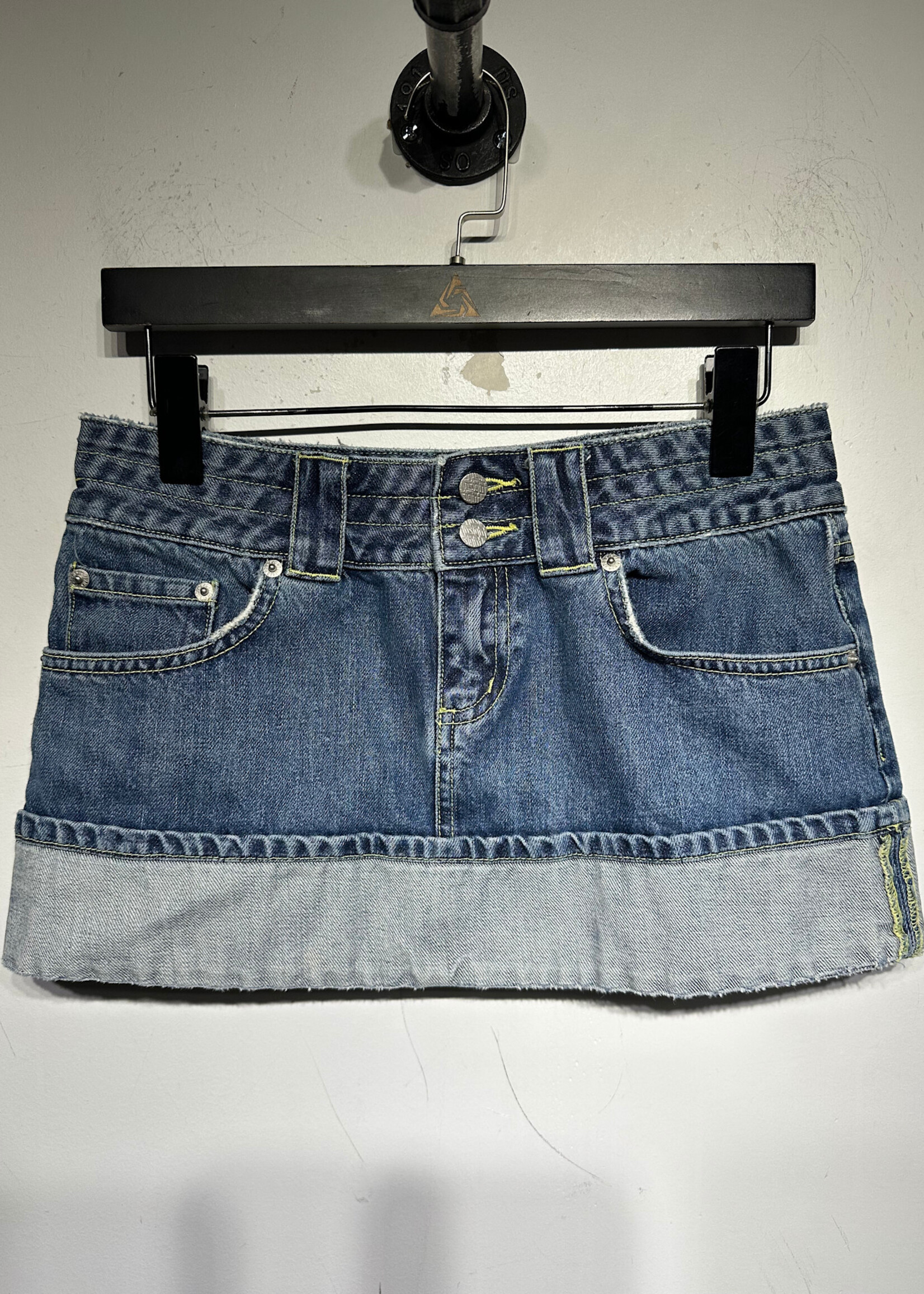 Insight Y2K Folded Hem Mini Skirt 27