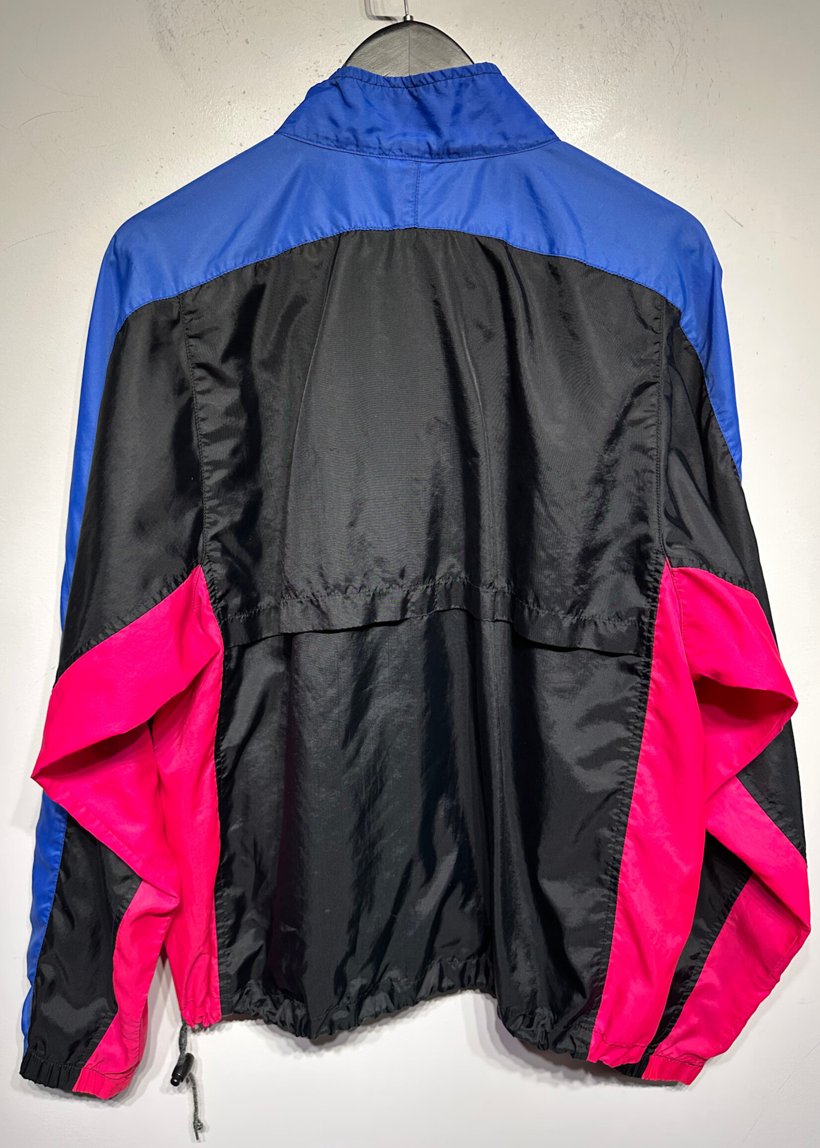Nike Vintage Pink Blue Black Windbreaker L