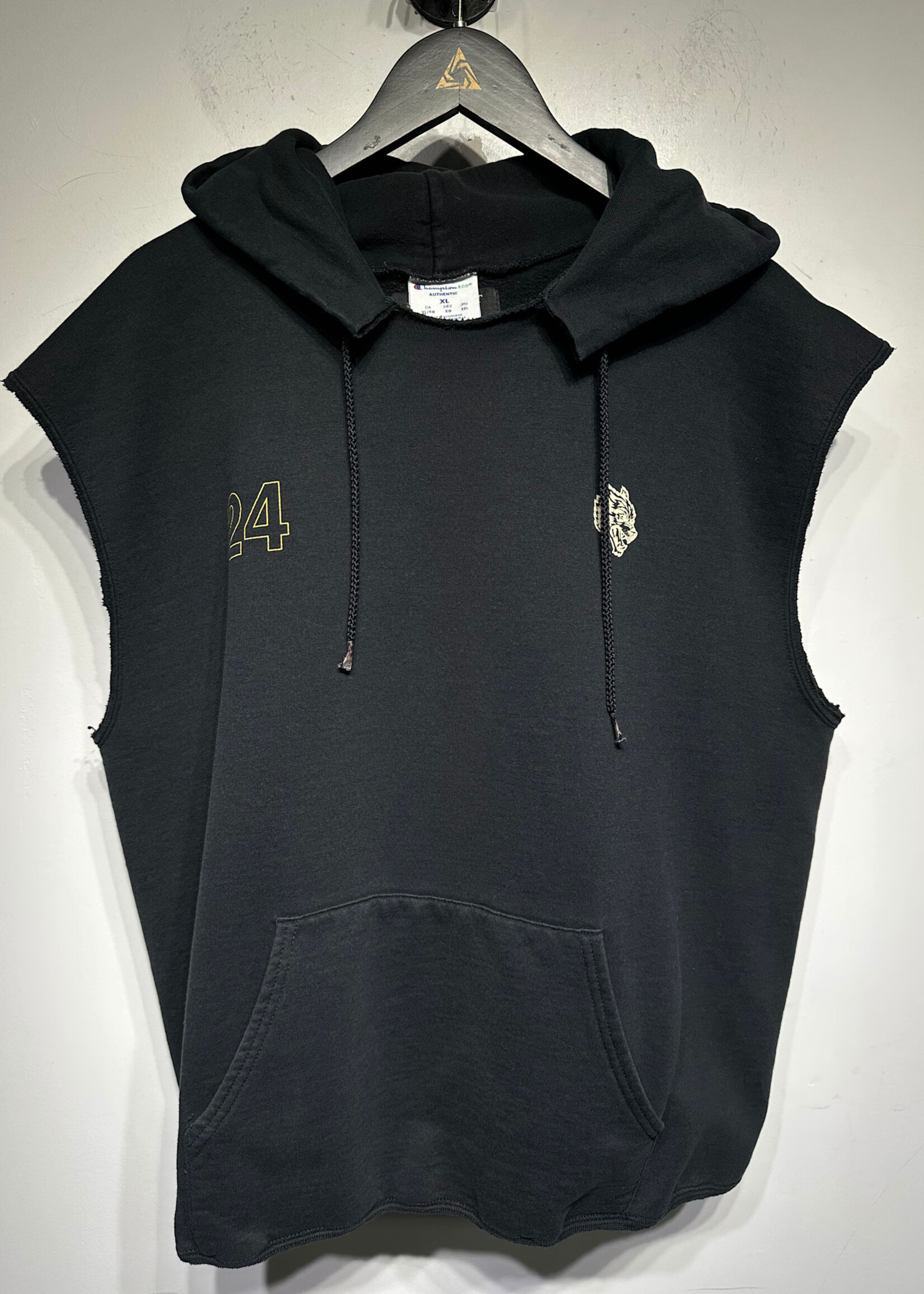 Darc Sport Black Sleeveless Hoodie XL
