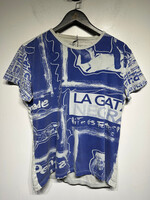 Desigual Blue AOP Tee Masc L