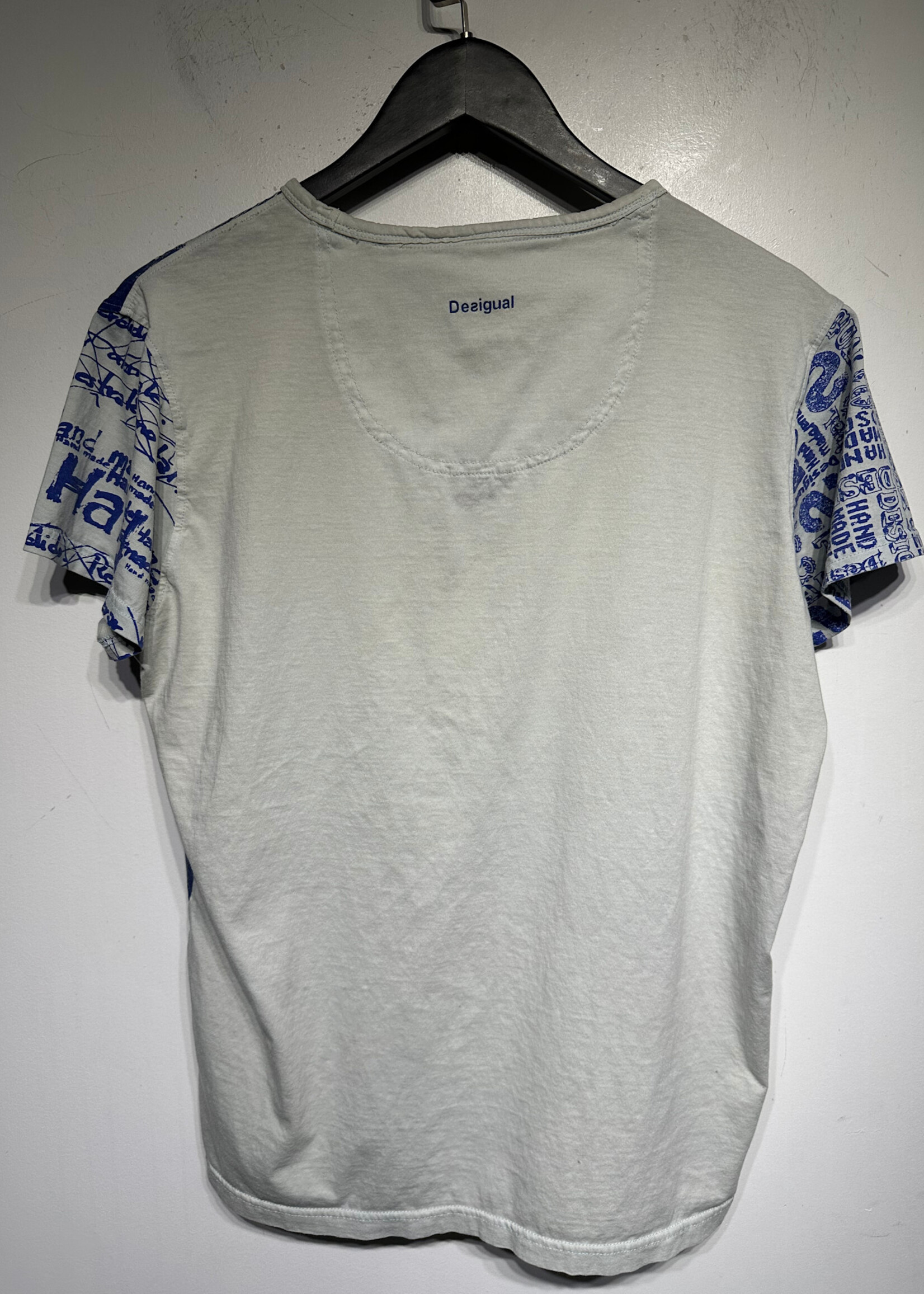 Desigual Blue AOP Tee Masc L