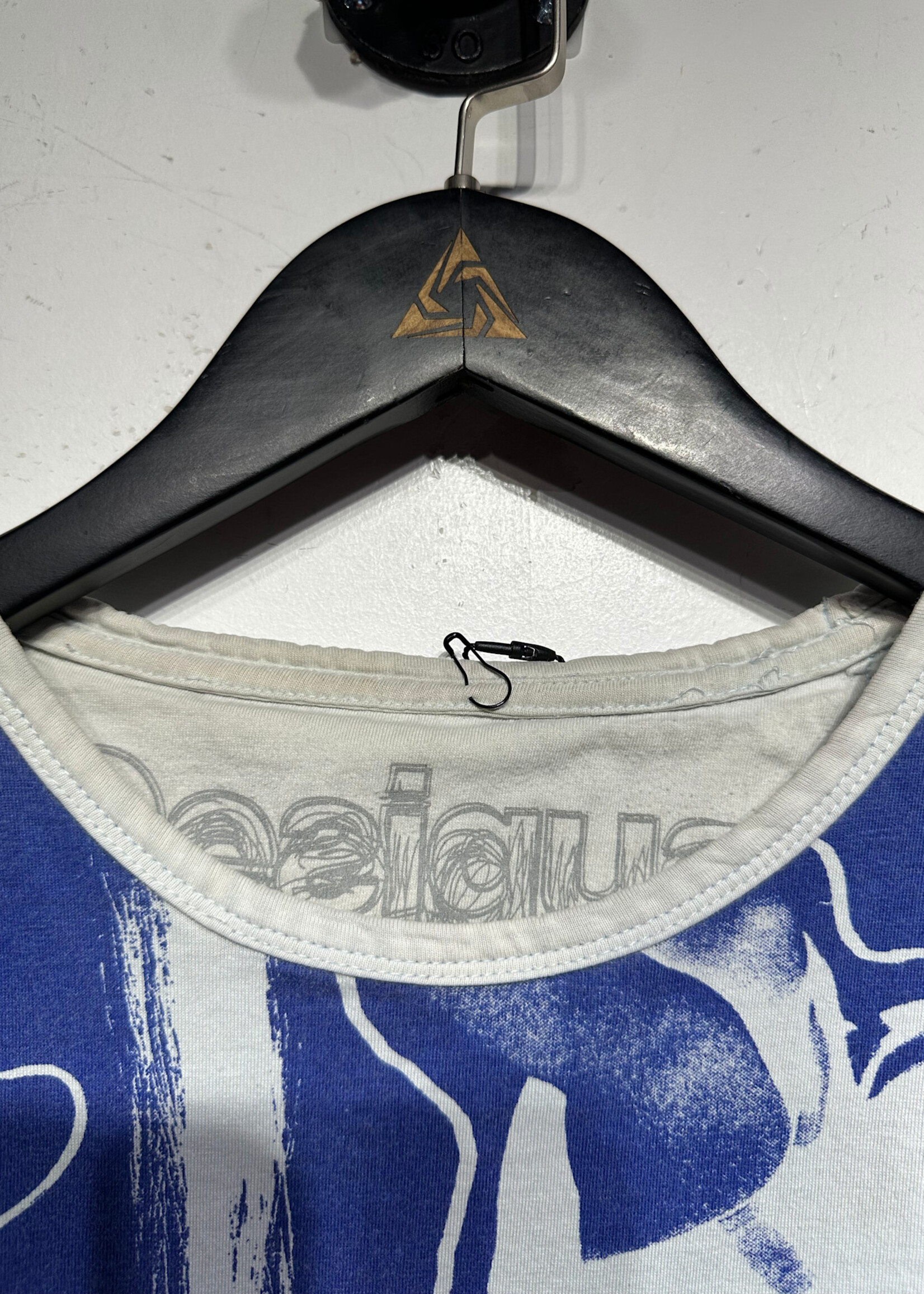 Desigual Blue AOP Tee Masc L