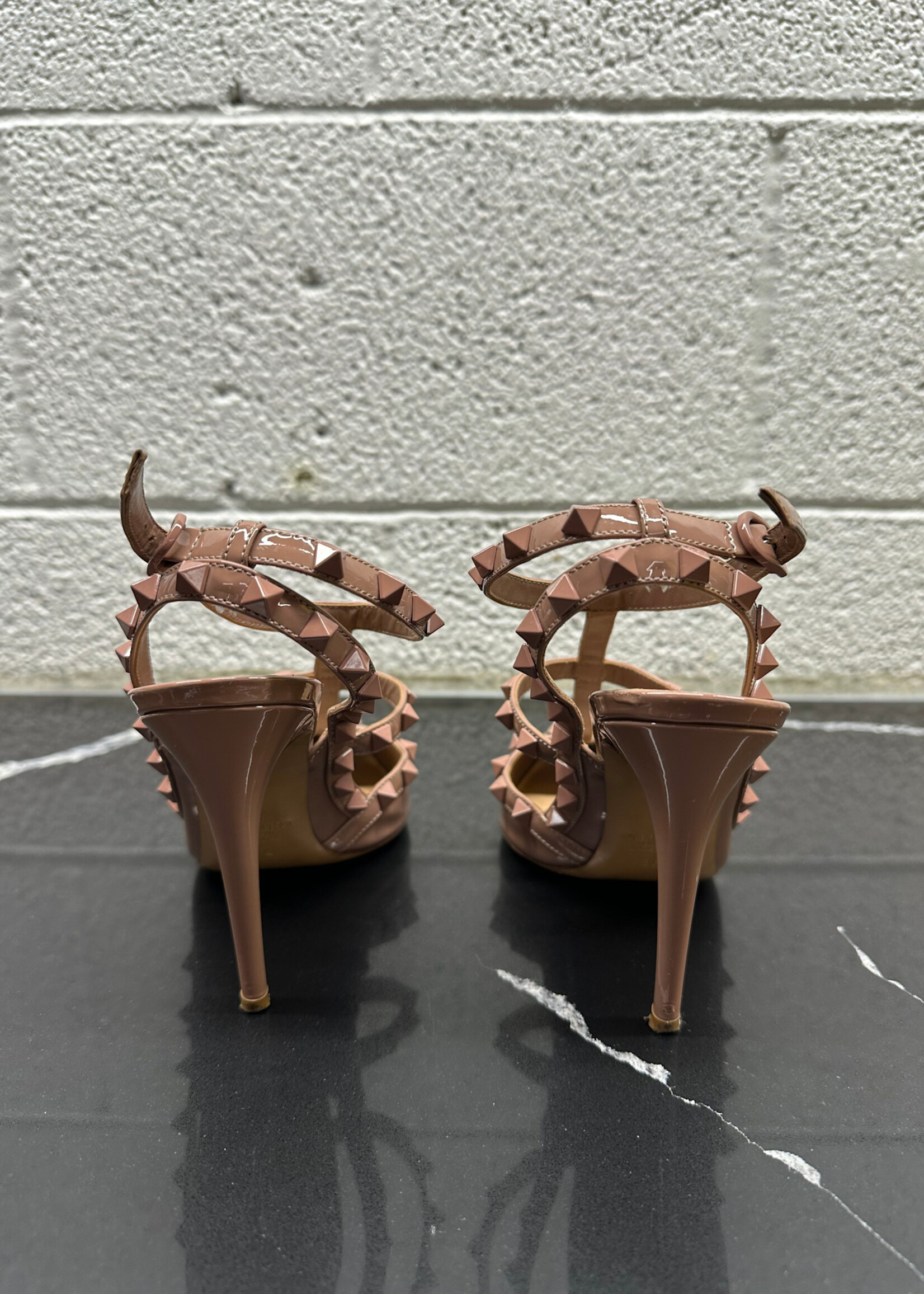 Valentino Soft Pink Rockstud Heels 36.5/6.5 AS IS