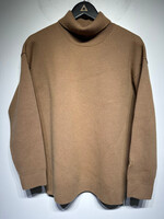 Burberry Beige Cashmere Mock Neck Sweater XS