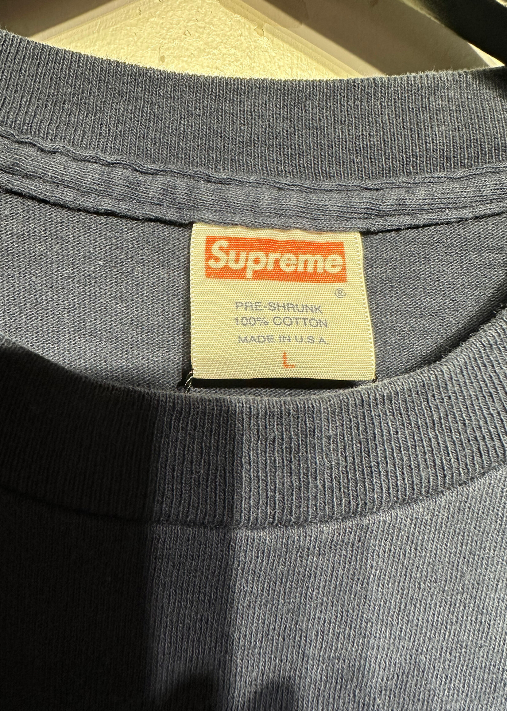 Supreme Boyz n the Hood Navy Blue Tee L