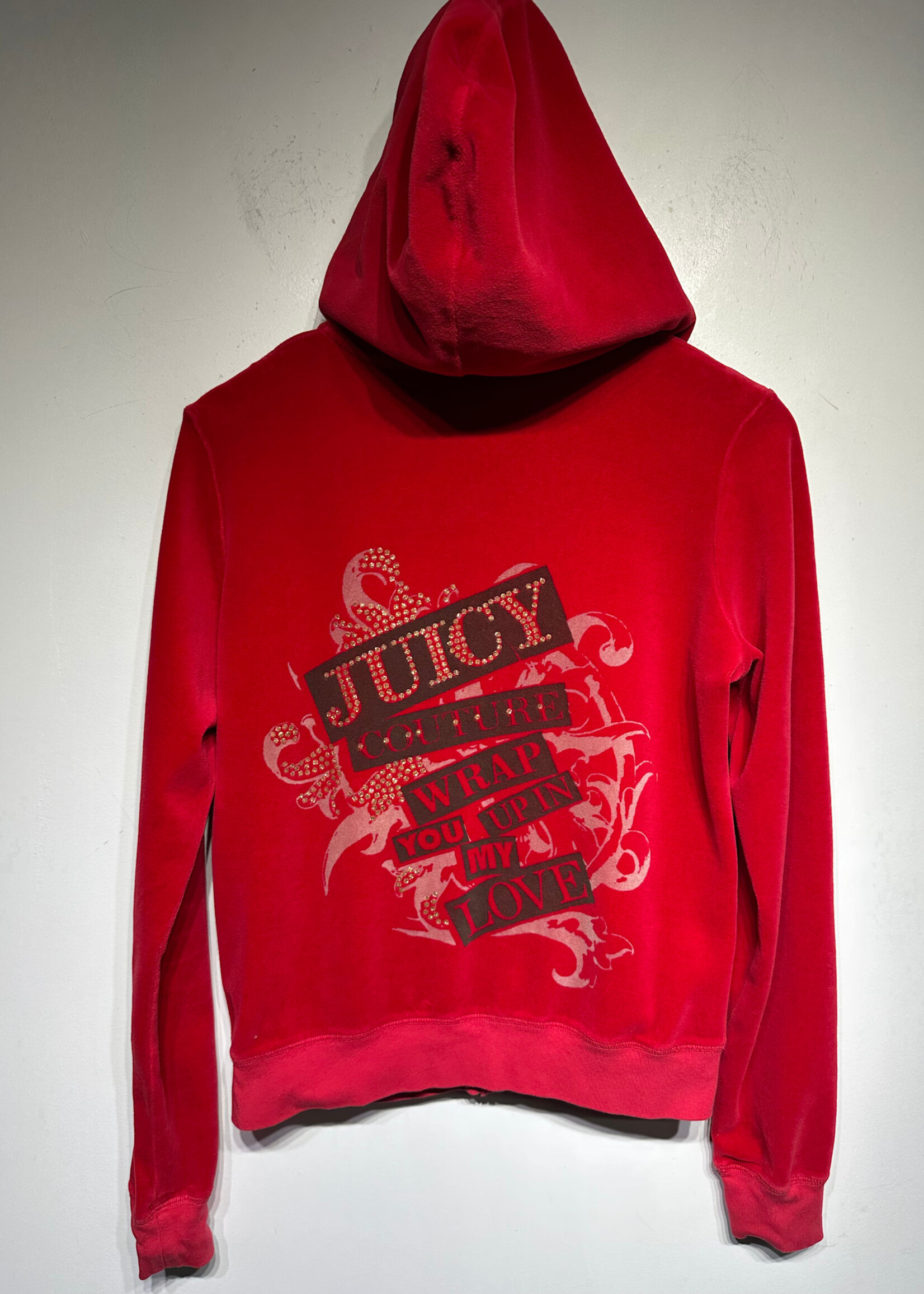Juicy Couture Red Velvet Two Pc Set XL
