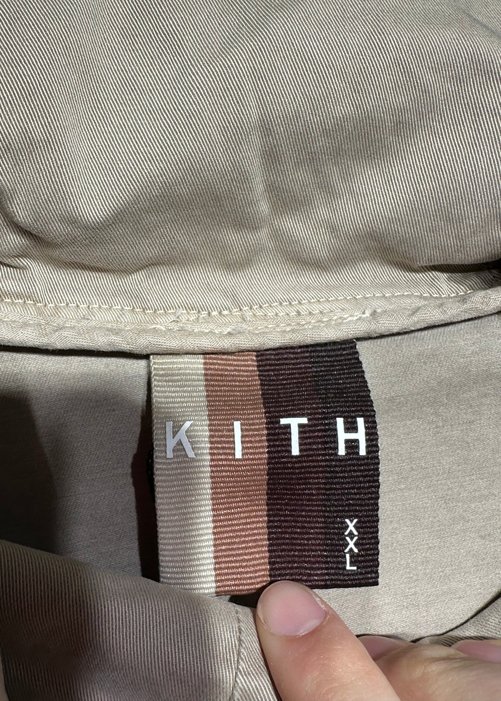 KITH NWT Beige Anorak Jacket XXL