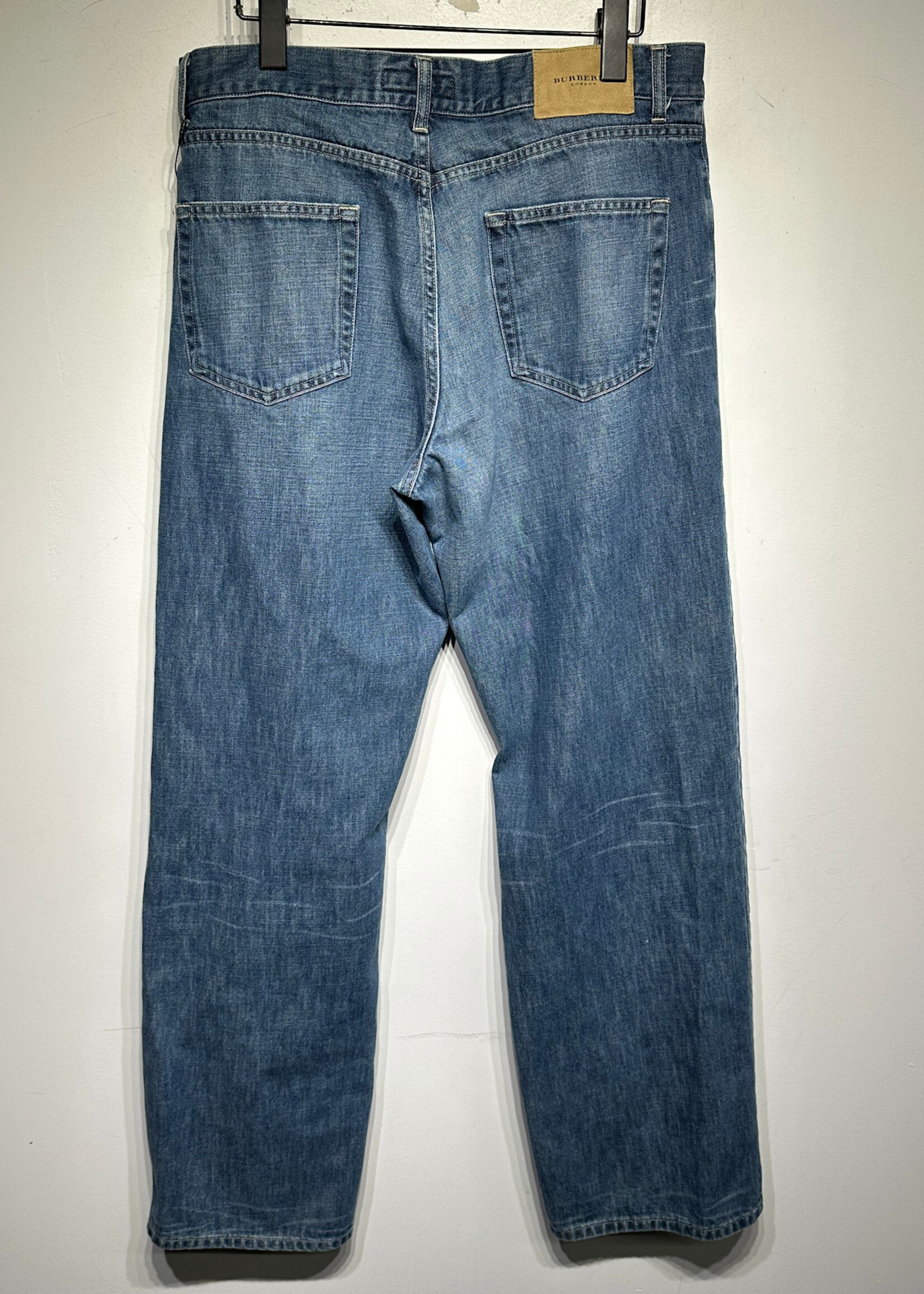 Burberry Light Wash Relax Fit Jeans Masc 36