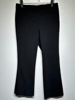 Helmut Lang Black Crop Flare Trousers 28