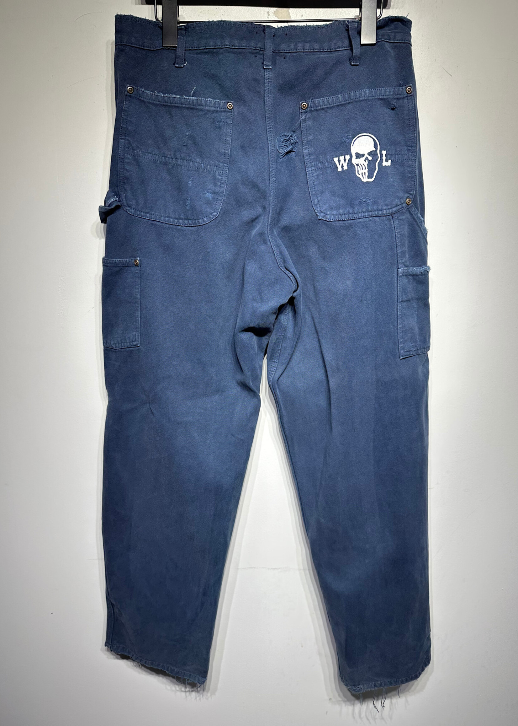 Warren Lotas Navy Blue Carpenter Pant Masc 32