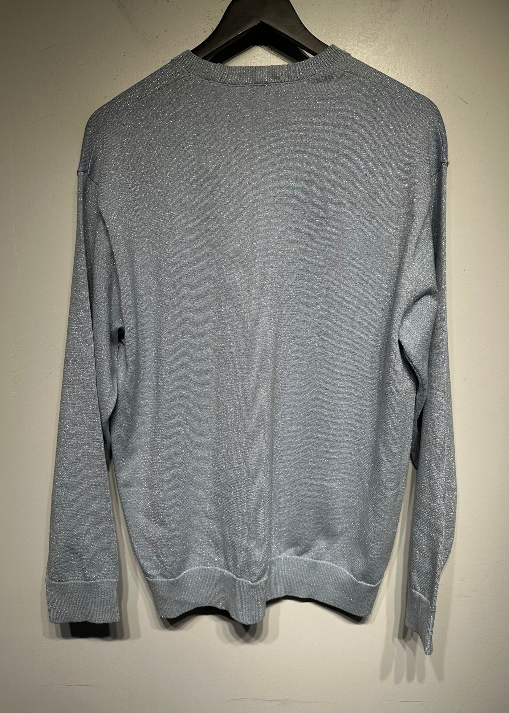 Supreme SS23 Light Blue Glitter Sweater M