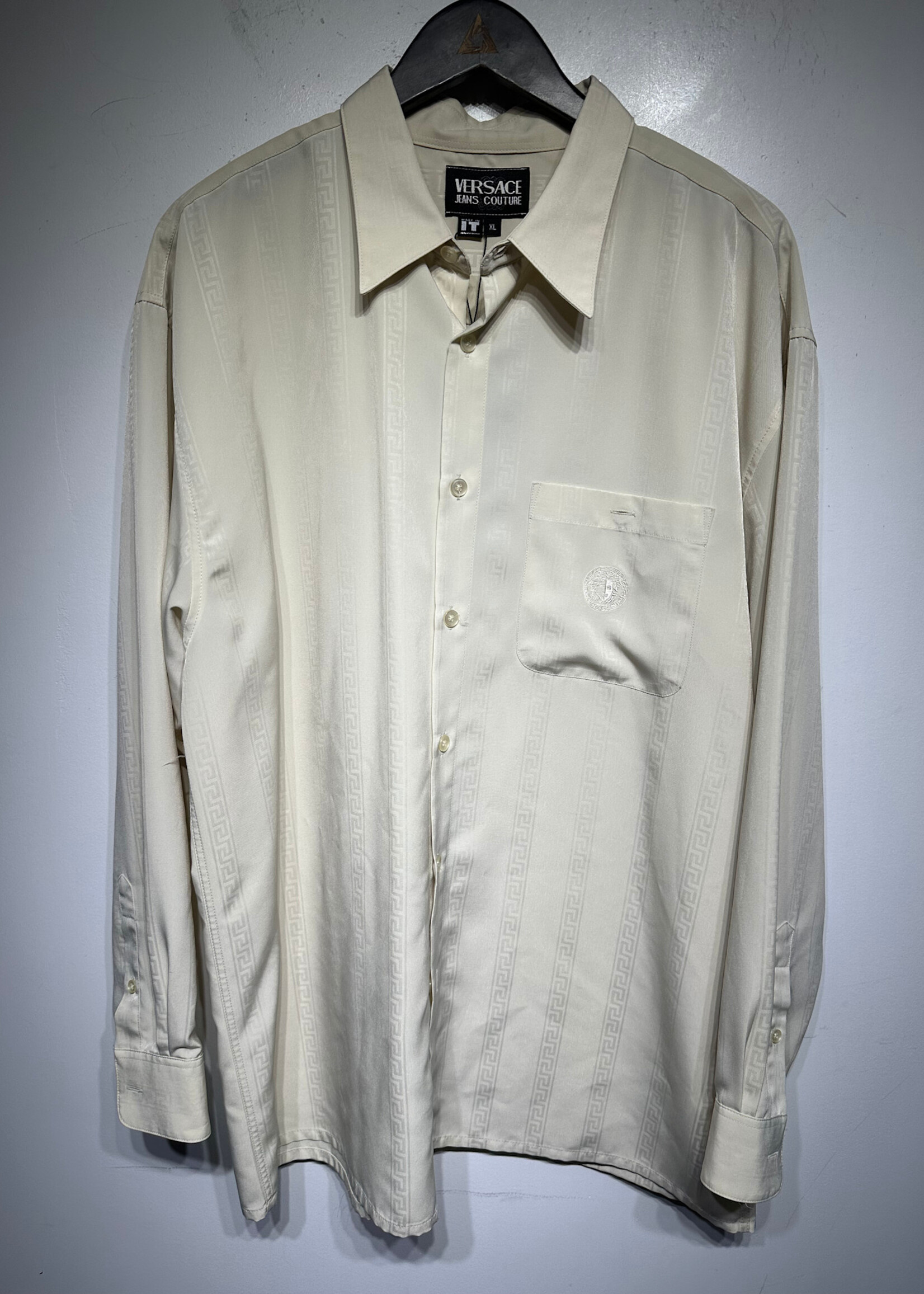 Versace Jeans Couture Beige Medusa LS BU XL