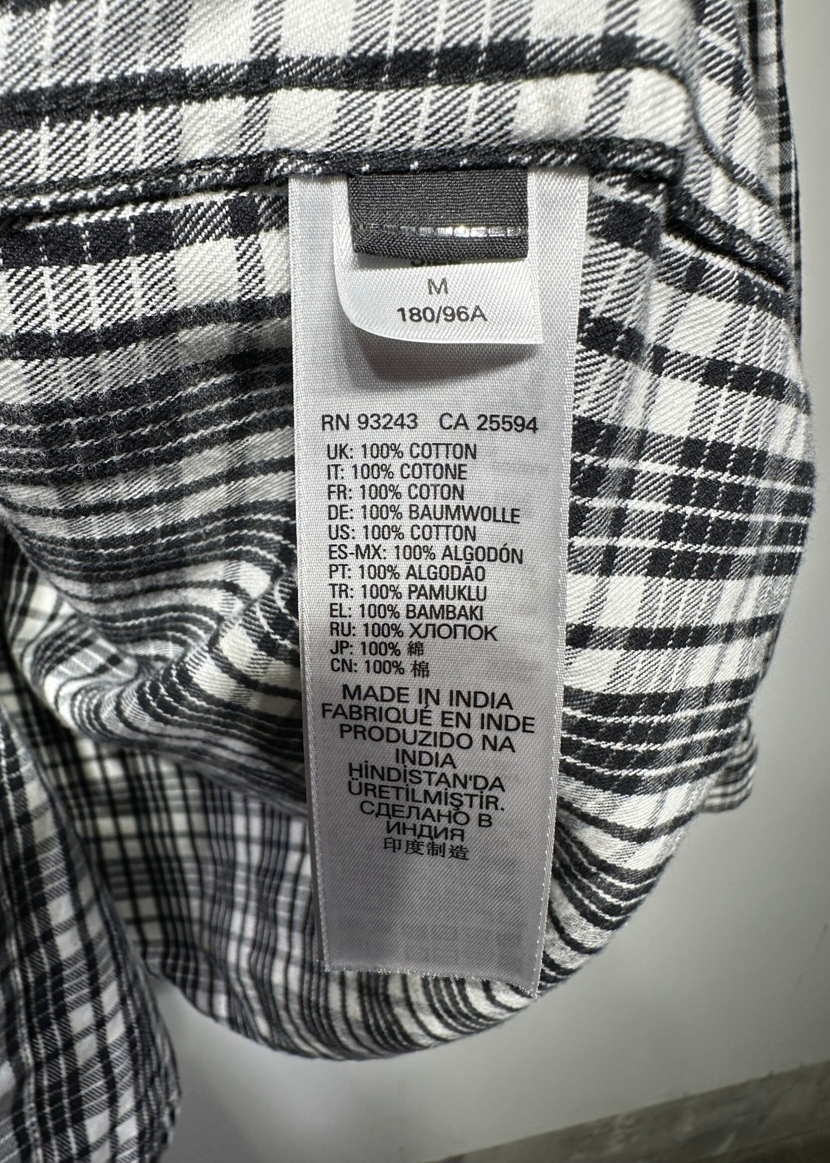 Diesel Only The Brave White Flannel M
