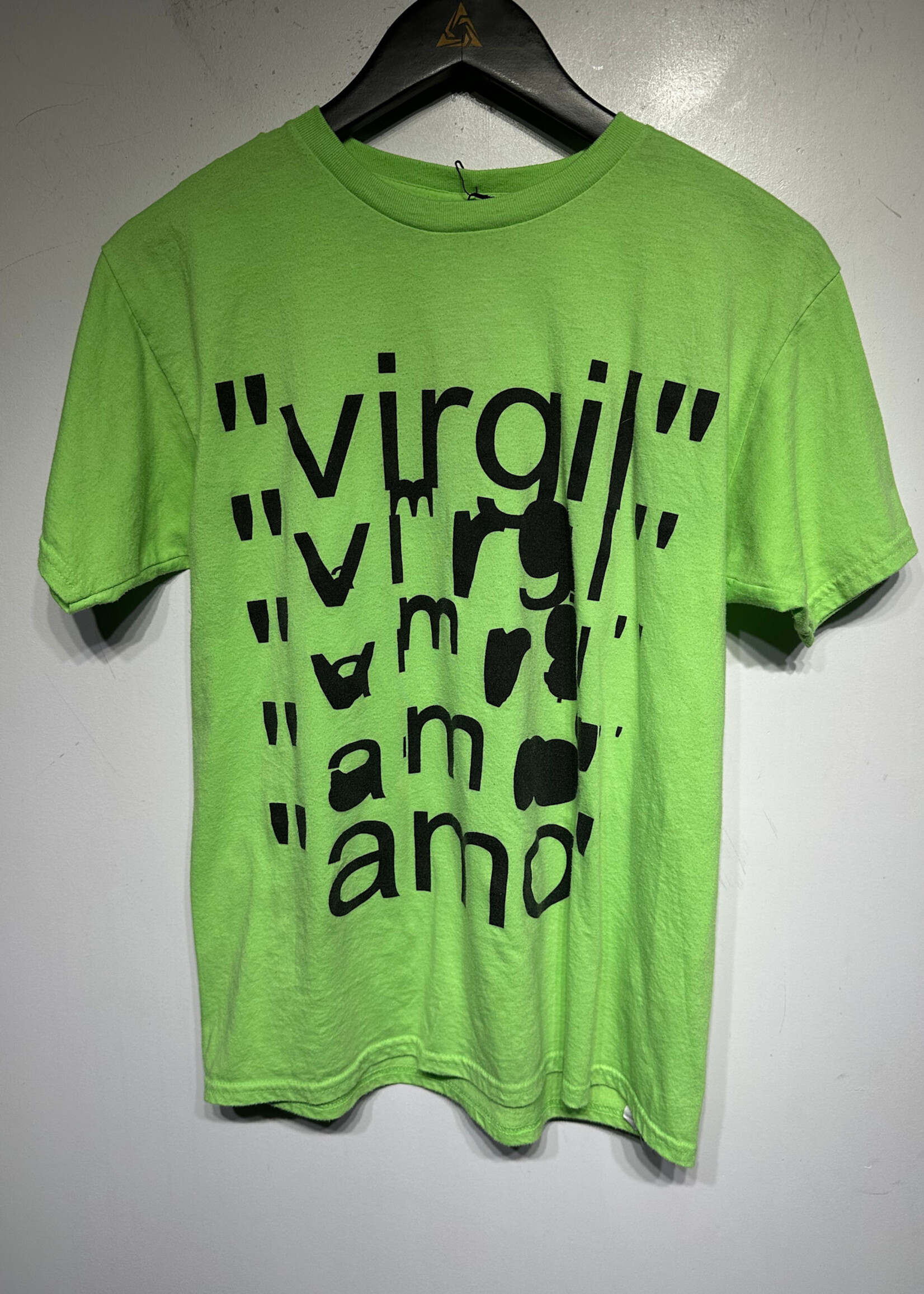 Virgil Abloh/Off White Green Figures Of Speech Tee Masc M