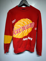 Ice Cream Red Leaf Logo Sweatshirt Masc S