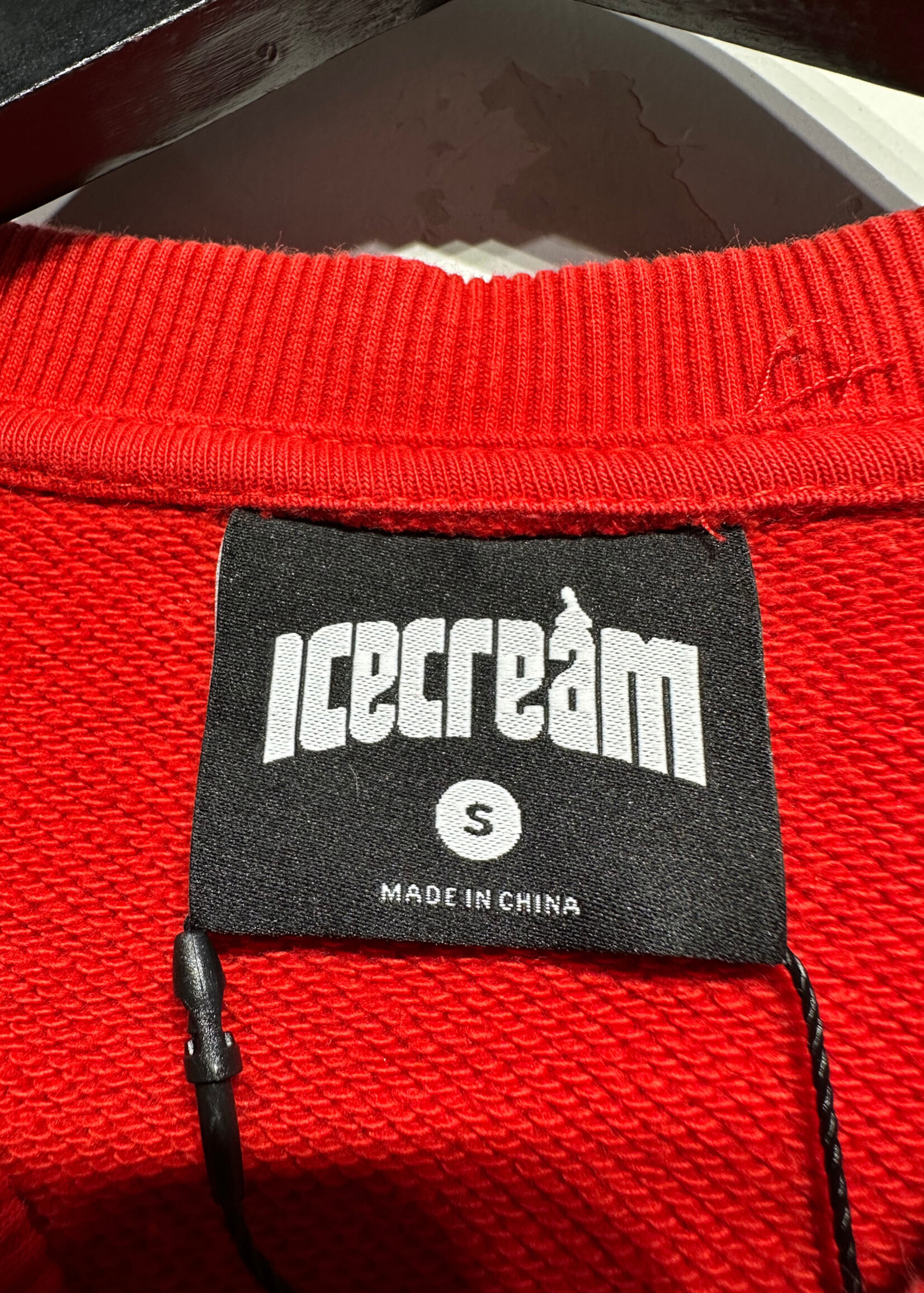 Ice Cream Red Leaf Logo Sweatshirt Masc S