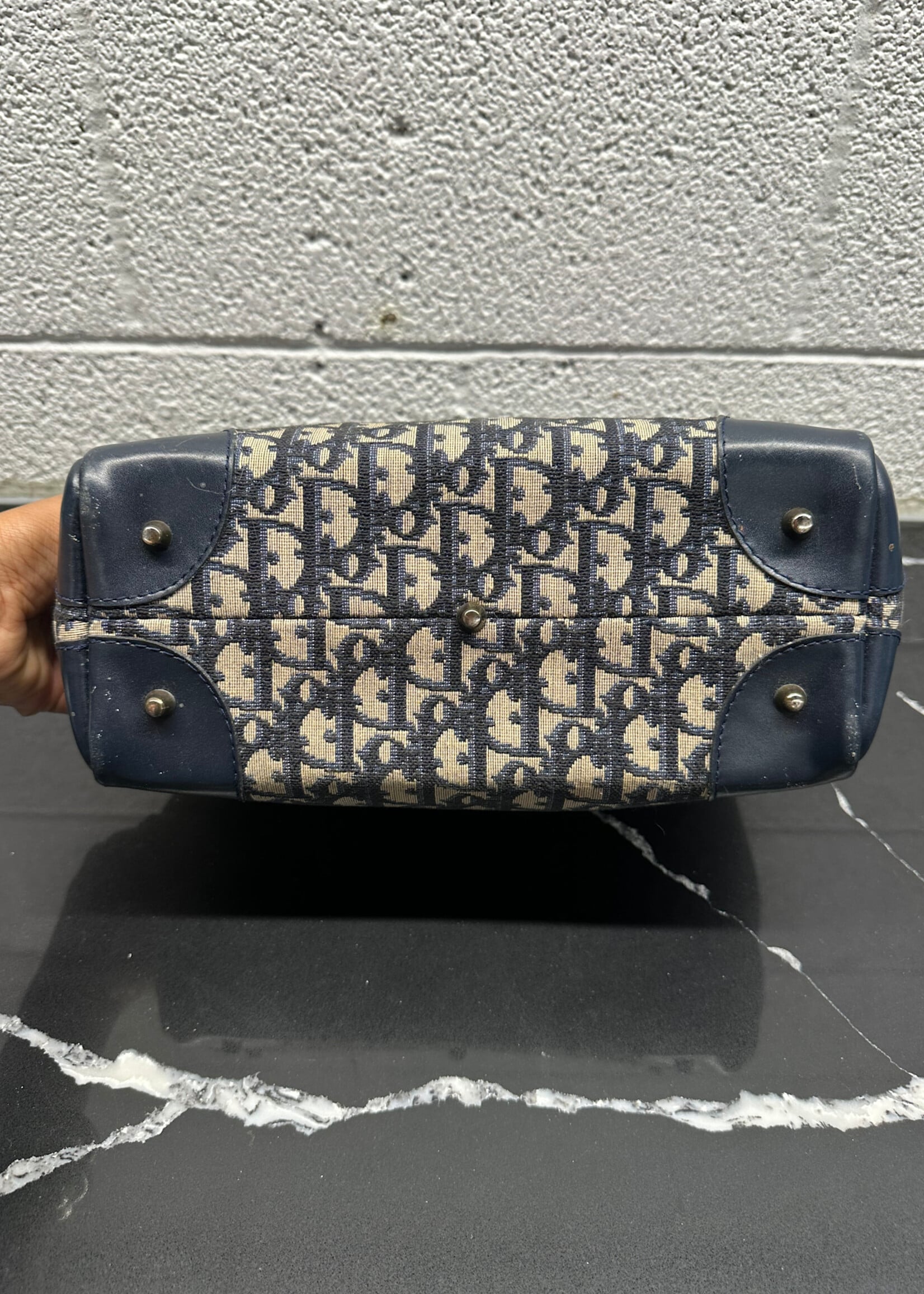 Dior Vintage Trotter Monogram Bag
