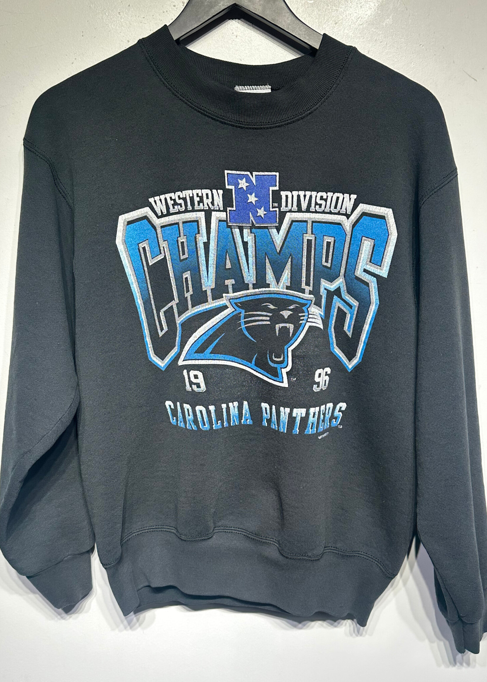 96 Carolina Panthers Division Champs Sweatshirt M