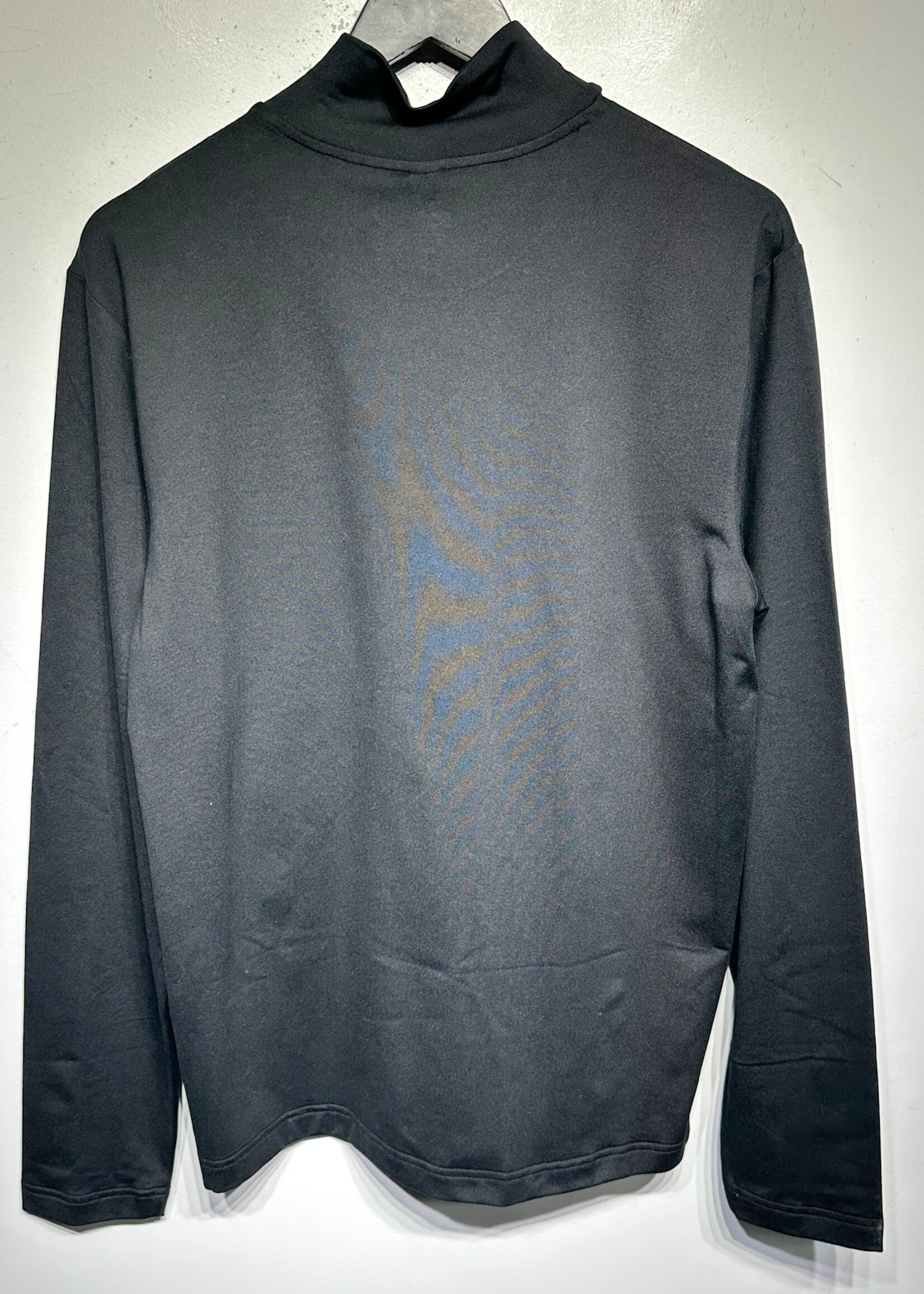 Alo NWT Black Fitted Mock Neck Long Sleeve M
