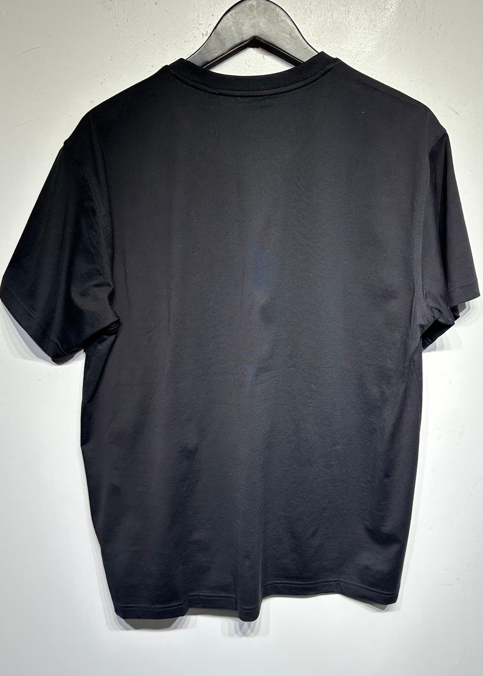Burberry Black Green Plaid Pocket Tee M