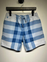 Burberry NWT Blue Plaid Swim Shorts Masc 32