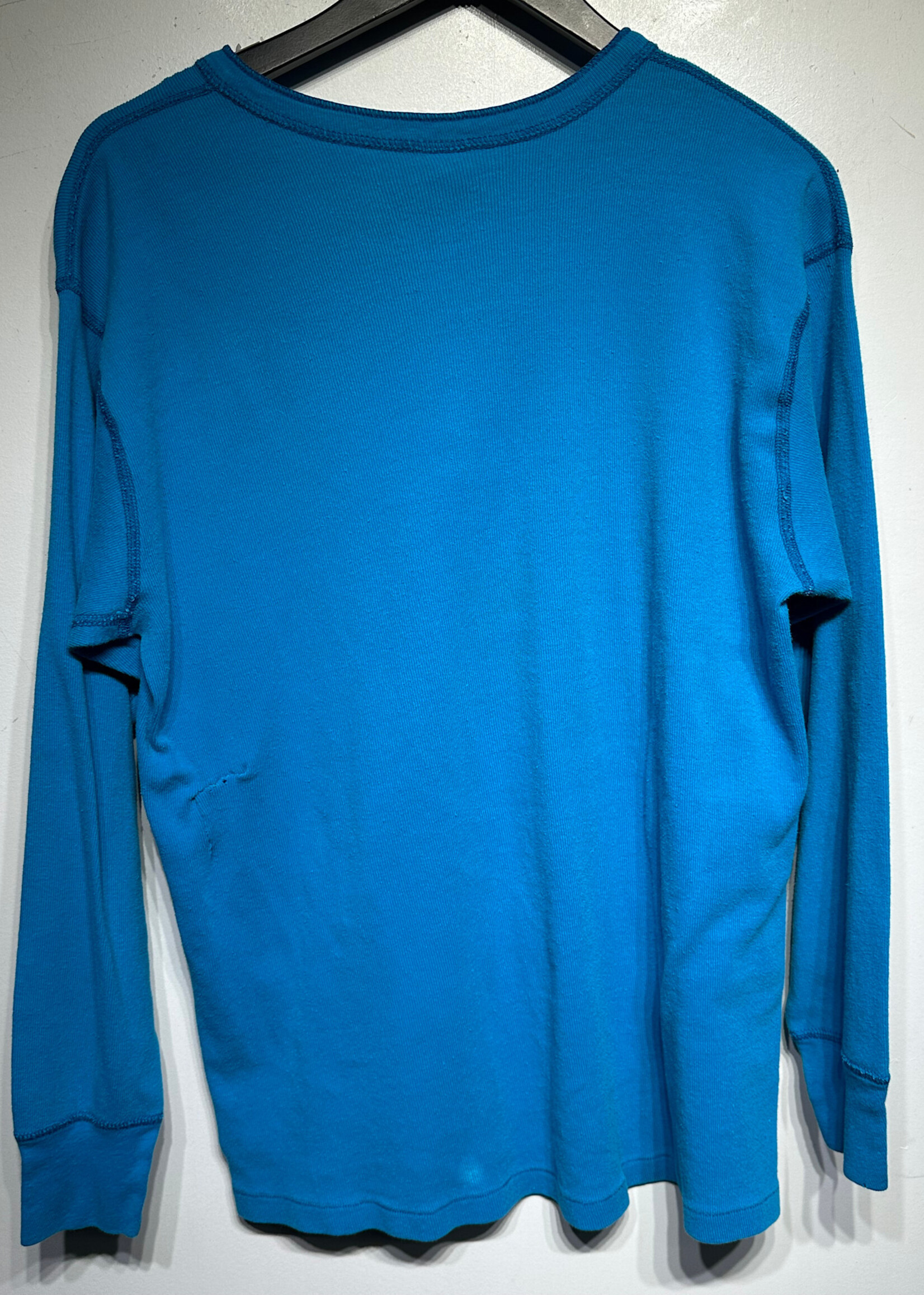 Harley Vintage Bright Blue Henley L