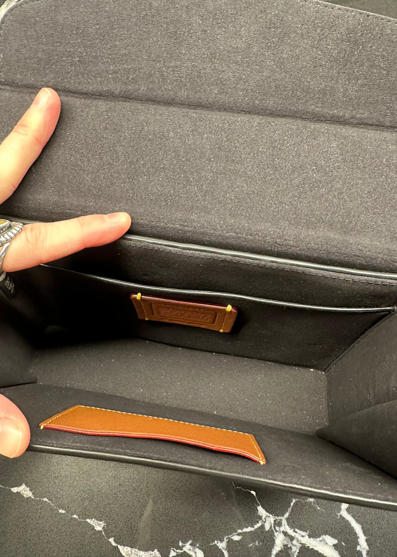 Coach Tabby Glovetanned Leather Box Bag