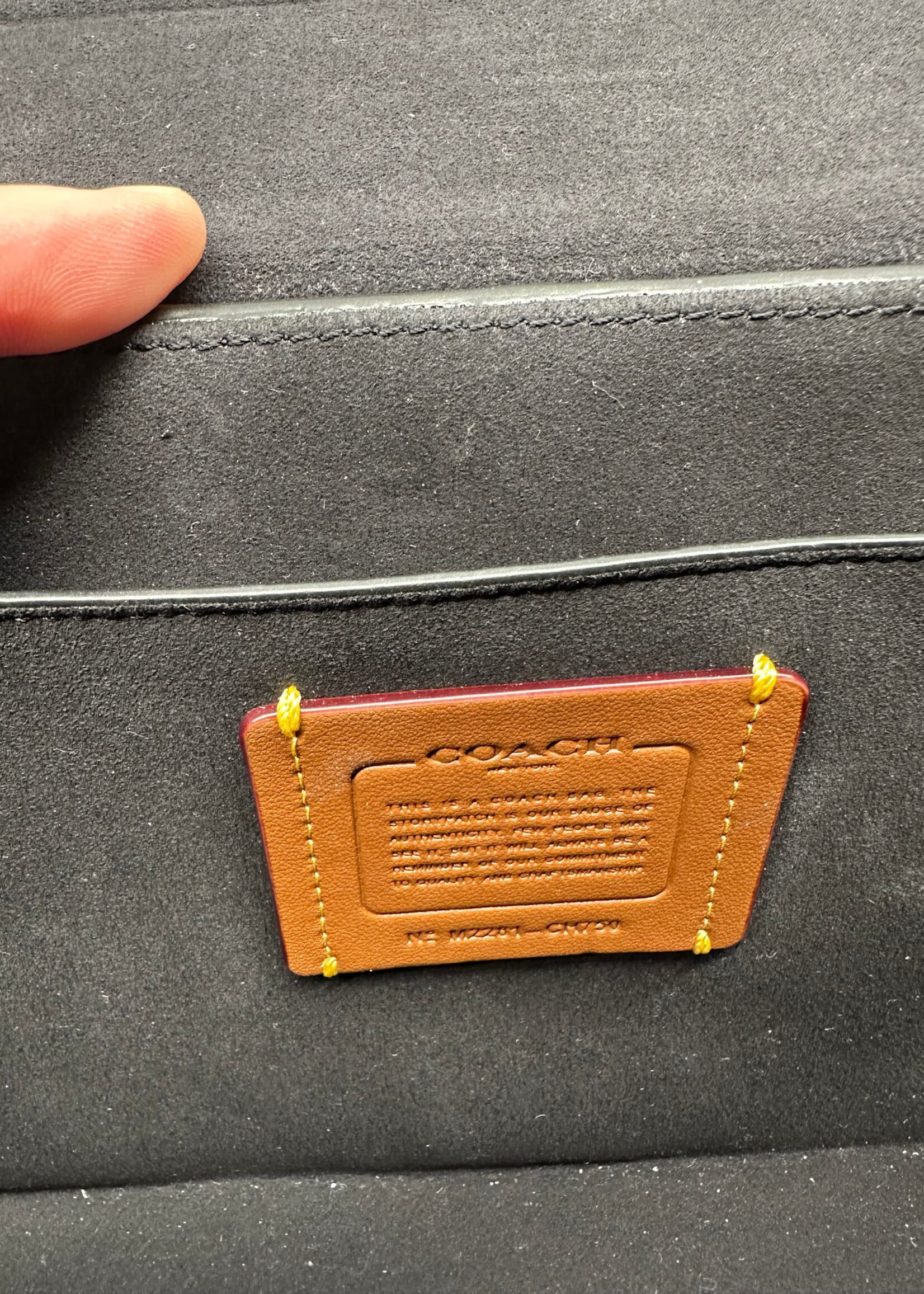 Coach Tabby Glovetanned Leather Box Bag