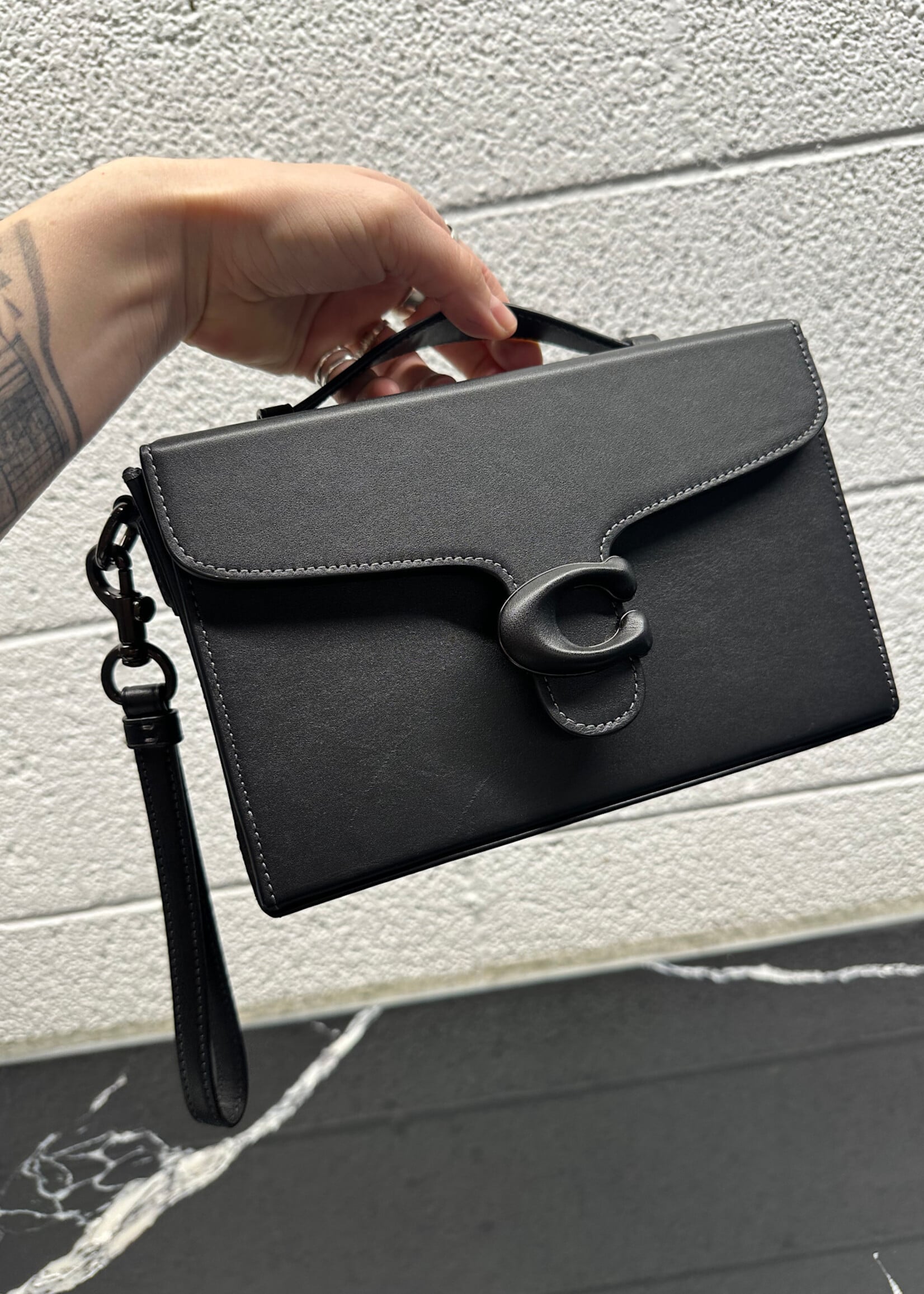 Coach Tabby Glovetanned Leather Box Bag