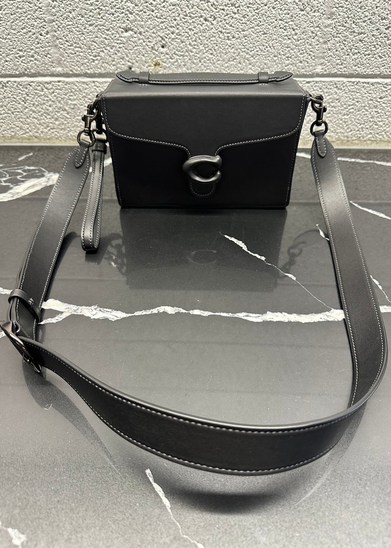 Coach Tabby Glovetanned Leather Box Bag